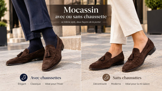 Mocassin avec ou sans chaussette : le guide pour bien choisir