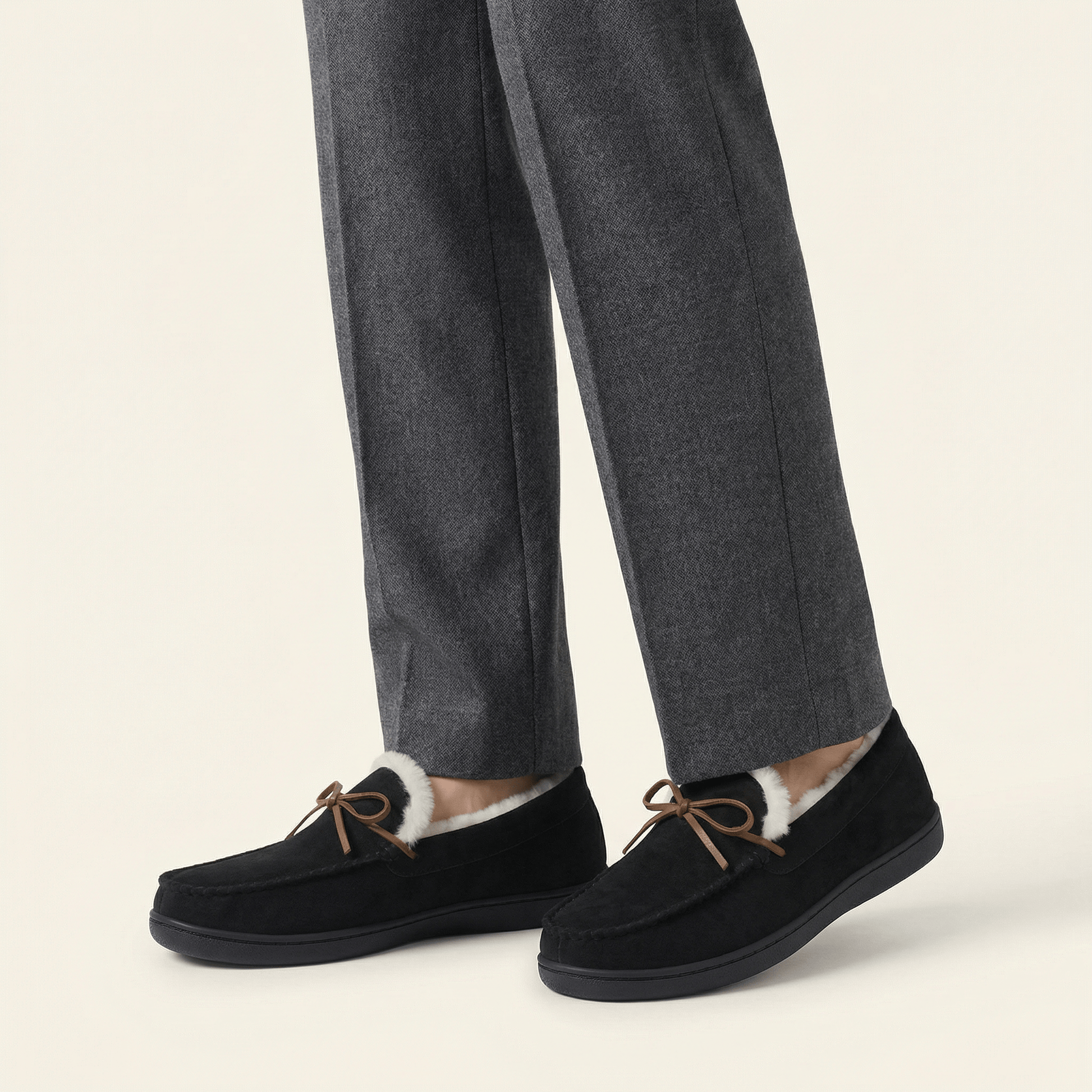 Chausson Mocassin Femme Fourré
