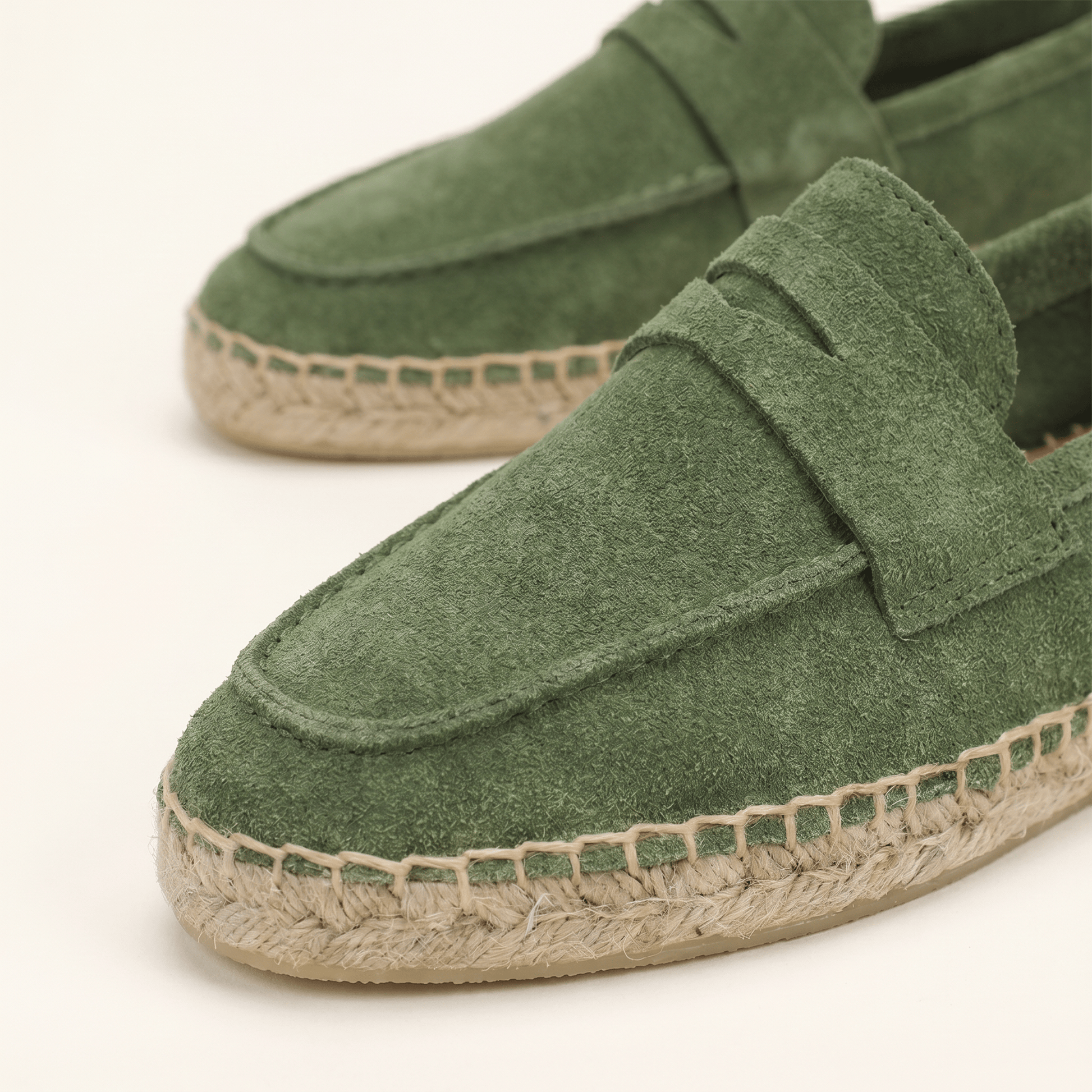 Espadrilles Mocassins Femme en Daim Chaussures d'Été