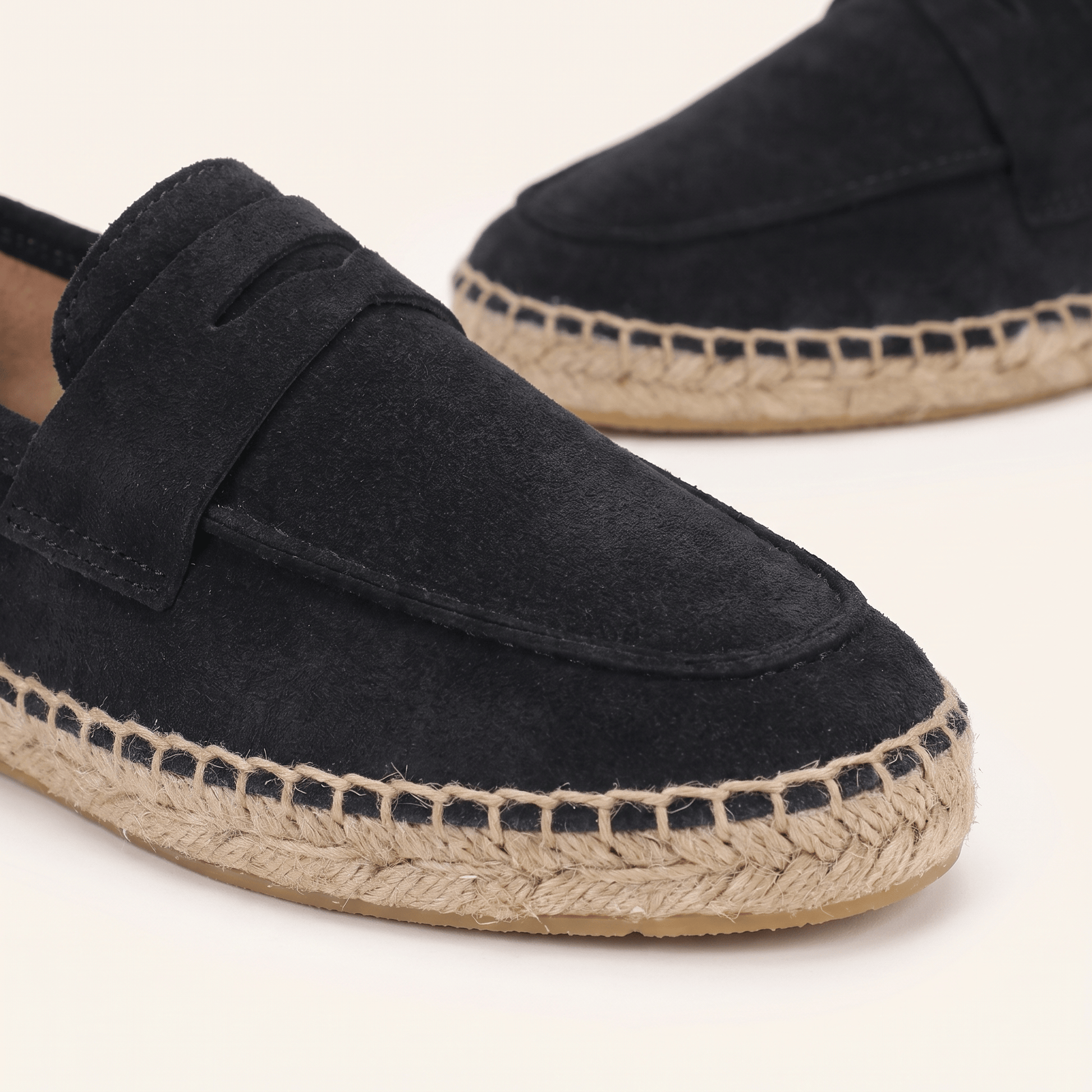 Espadrilles Mocassins Femme en Daim Chaussures d'Été
