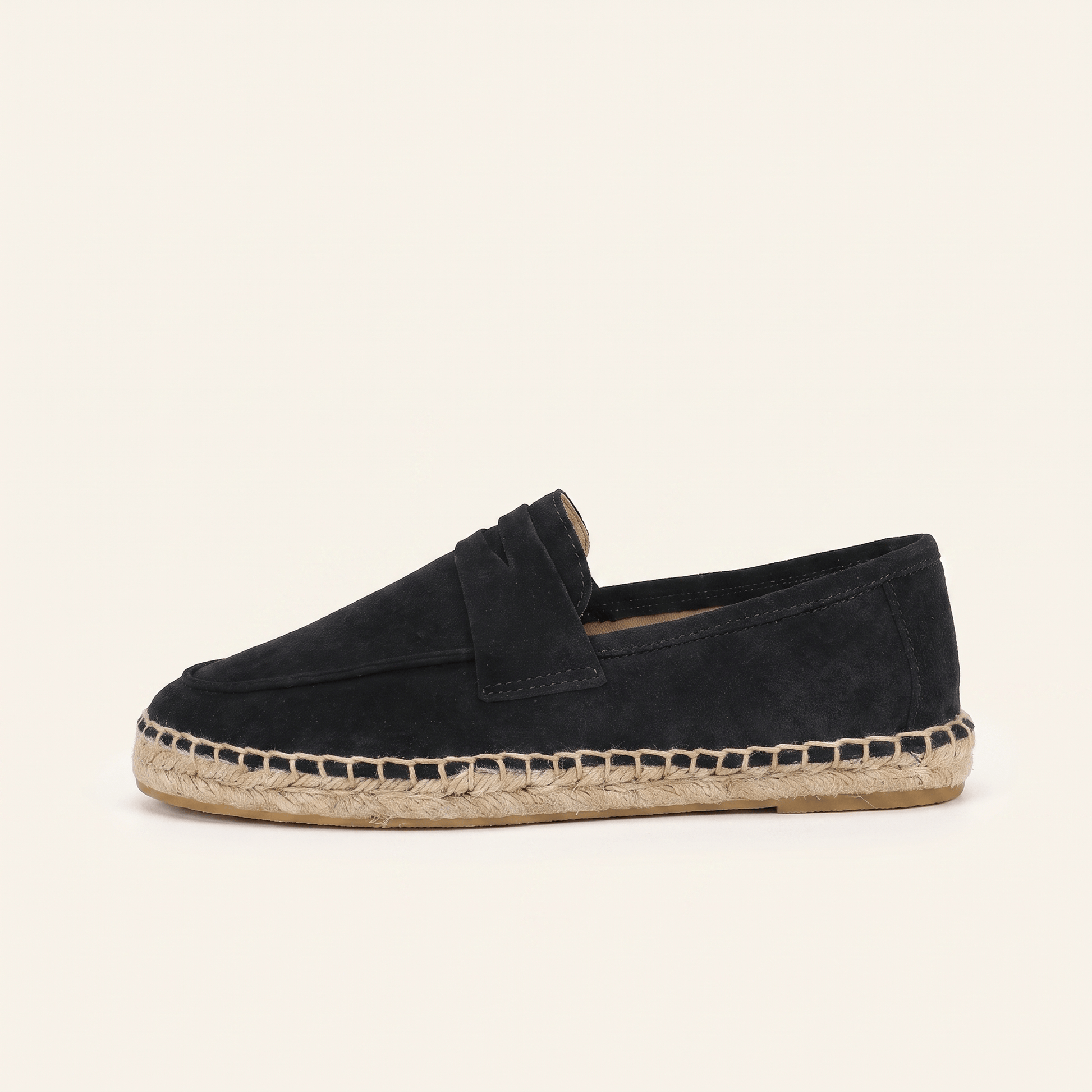 Espadrilles Mocassins Femme en Daim Chaussures d'Été