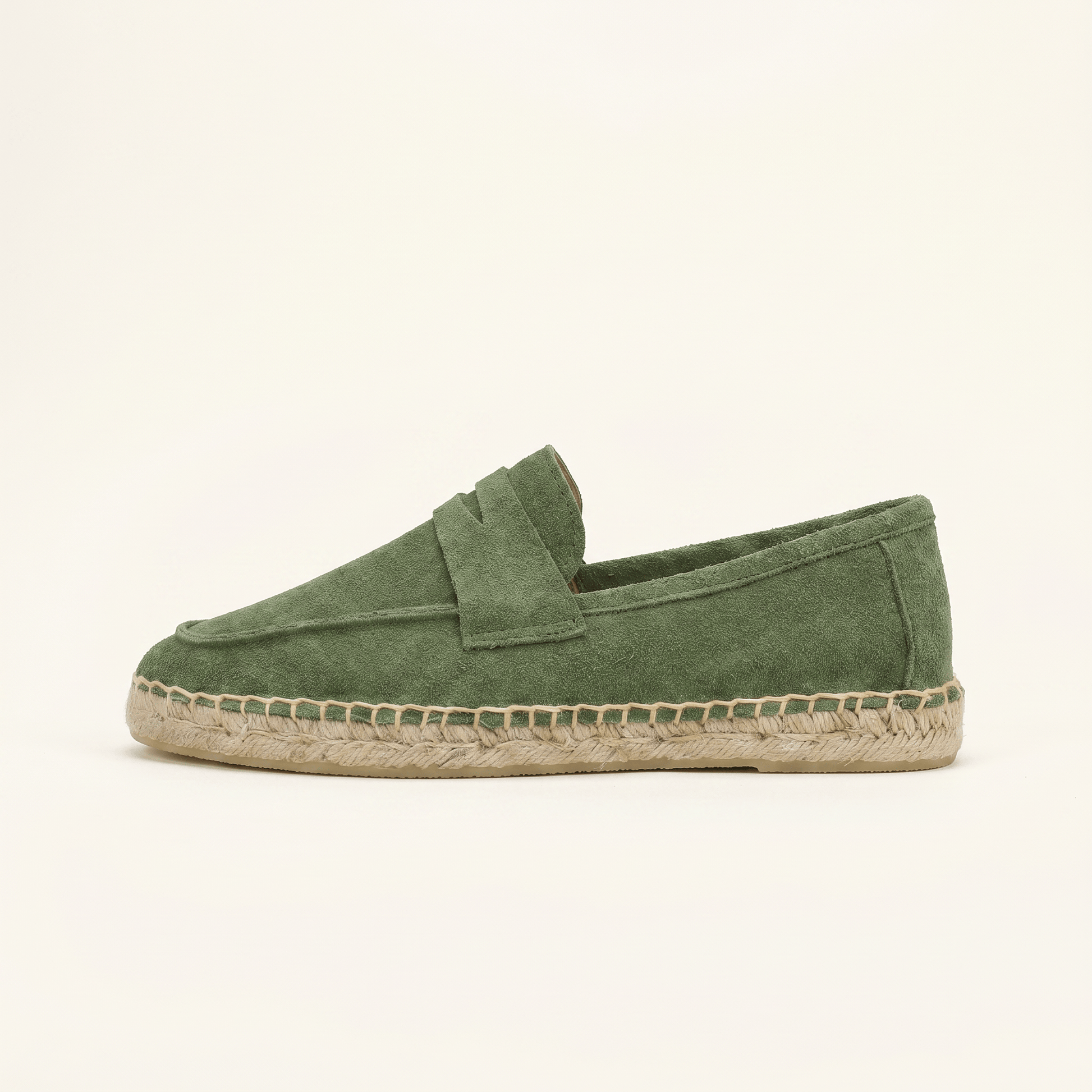 Espadrilles Mocassins Femme en Daim Chaussures d'Été