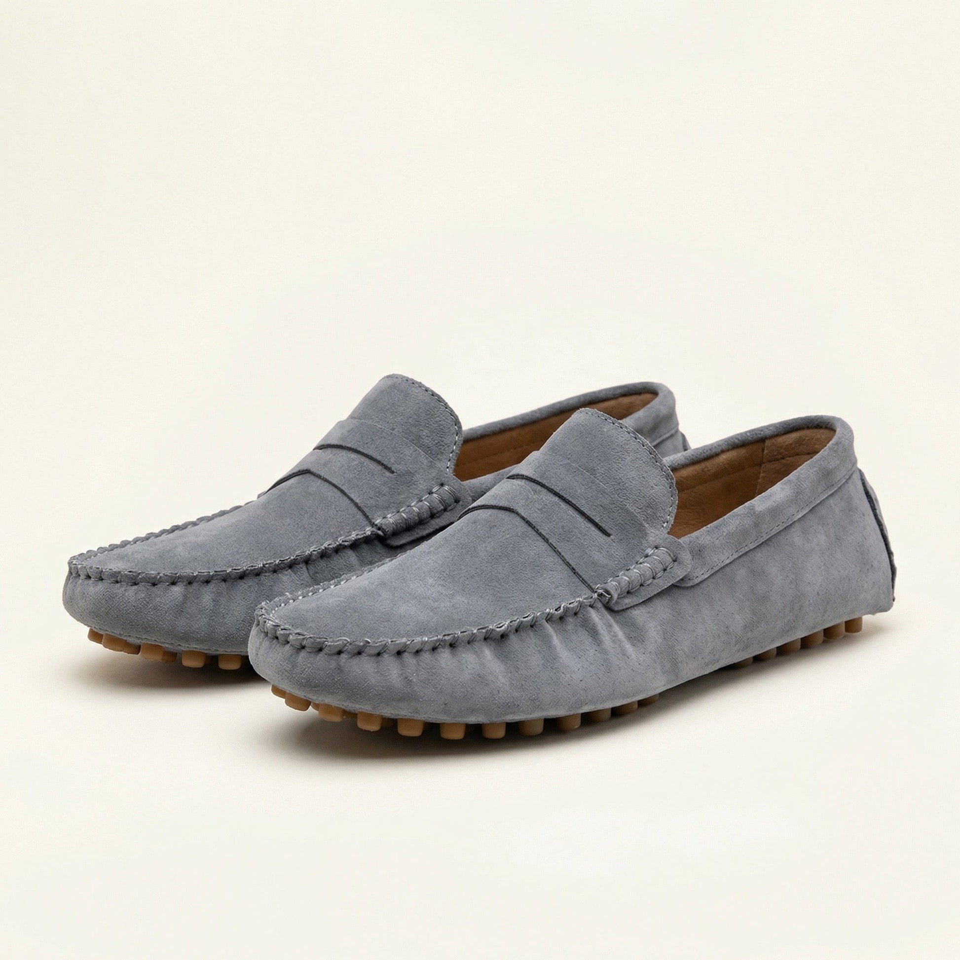 Mocassin à Picots en Daim