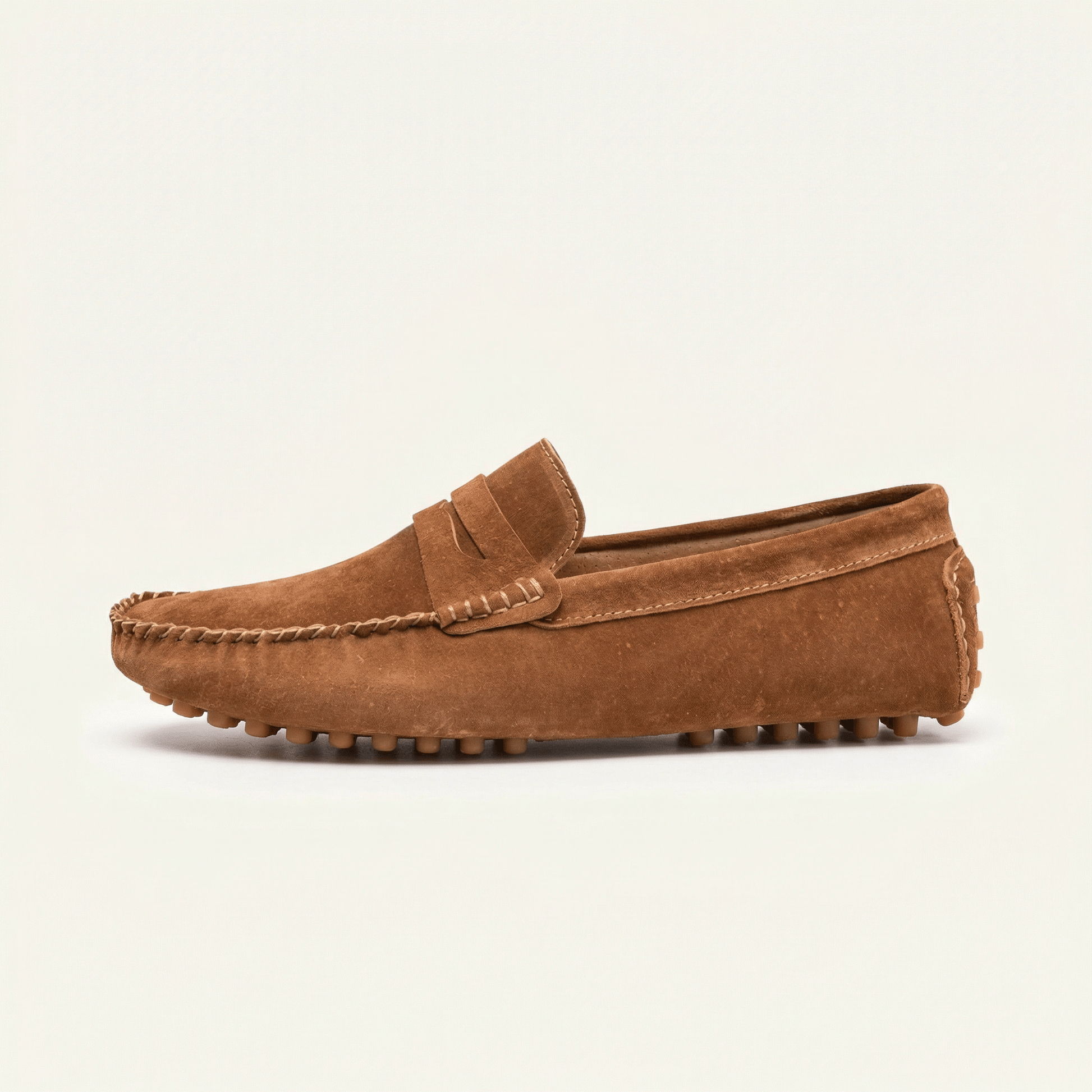 Mocassin à Picots en Daim