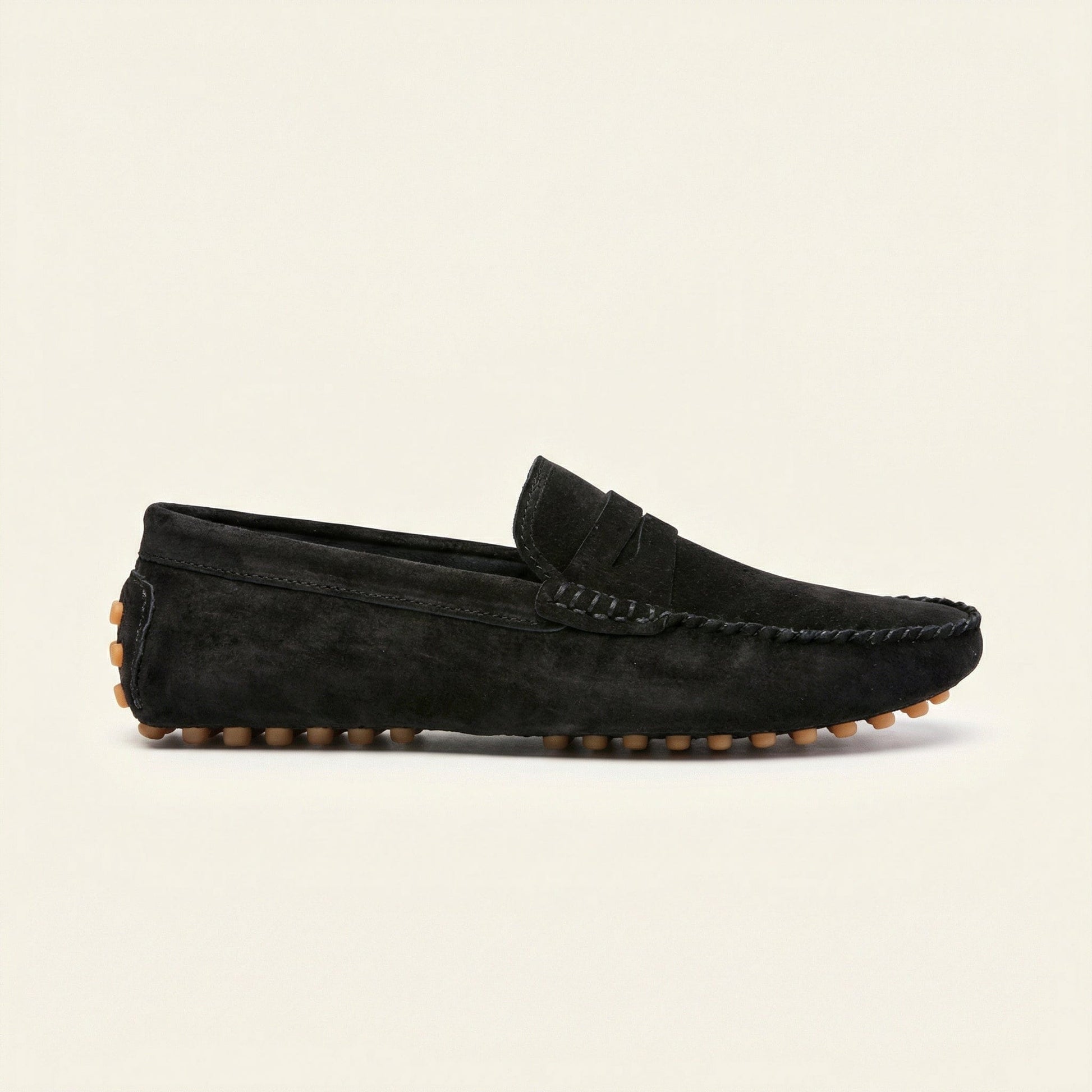 Mocassin à Picots en Daim