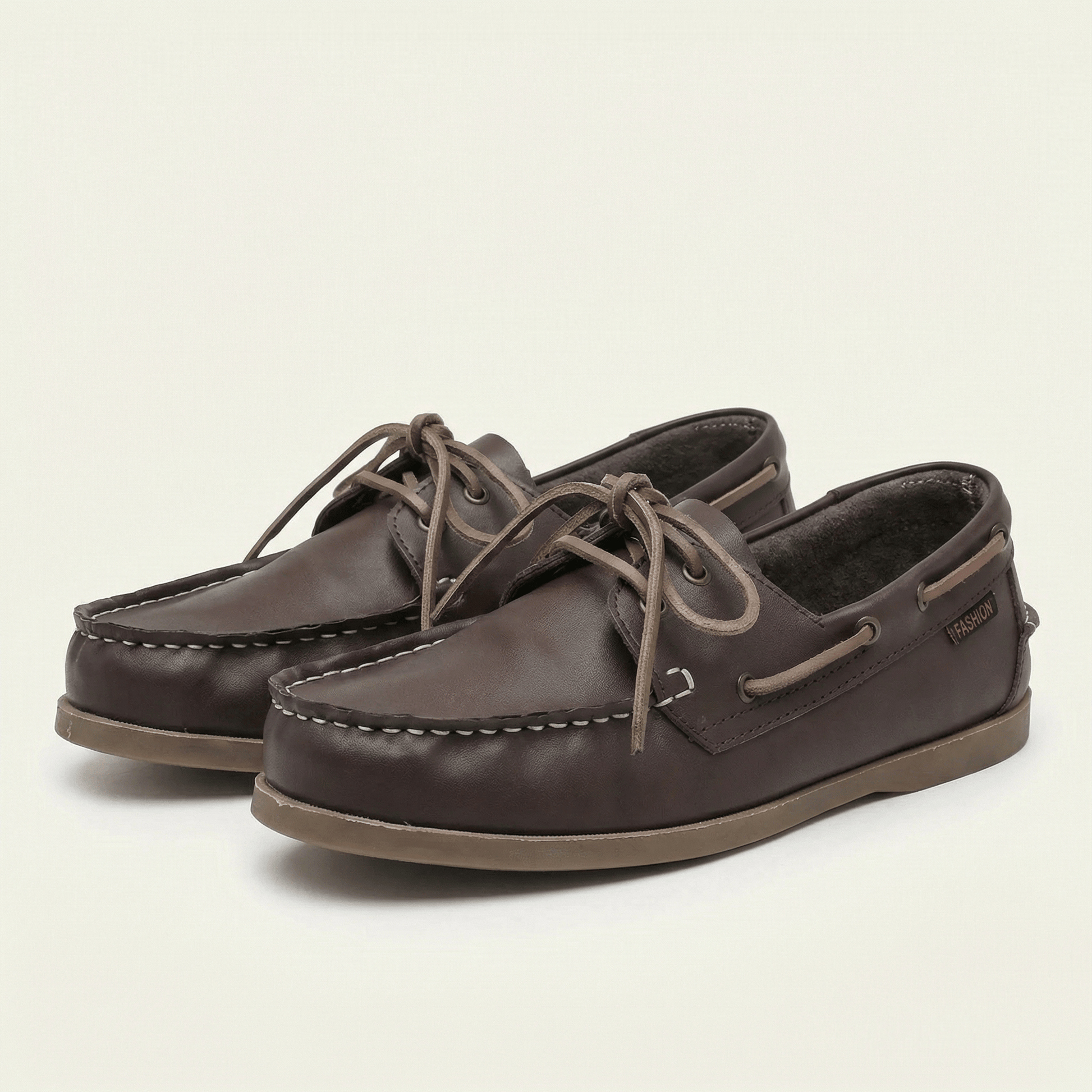 Mocassin Bateau Homme en Cuir