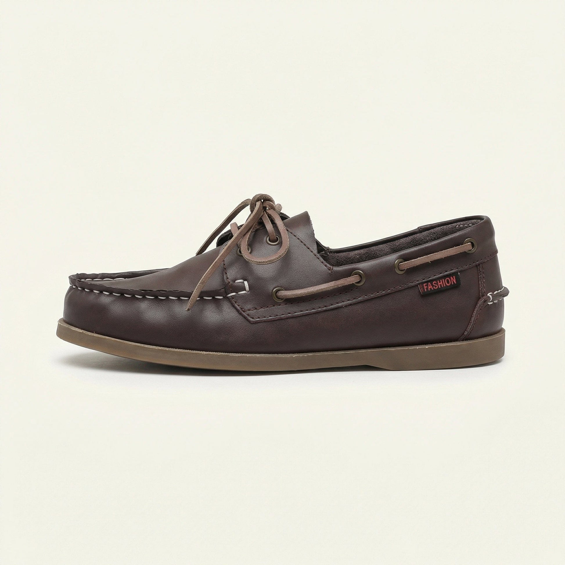 Mocassin Bateau Homme en Cuir
