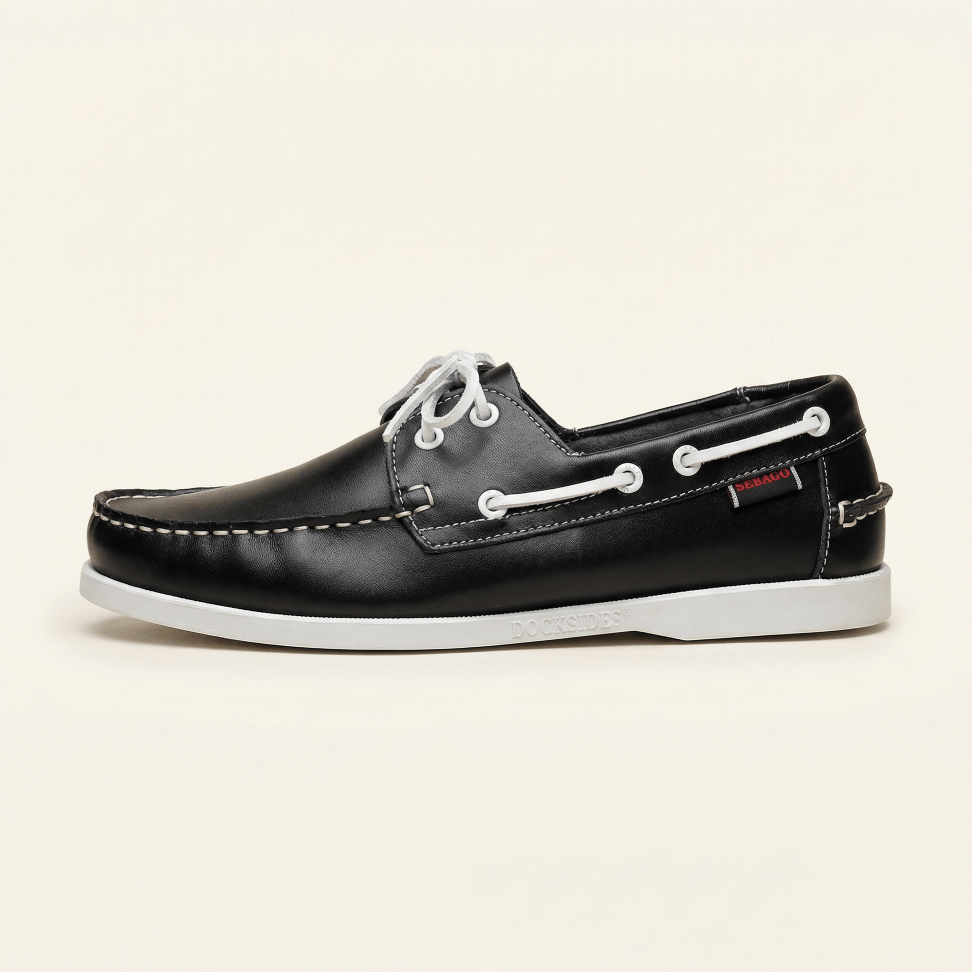 Mocassin Bateau Homme en Cuir