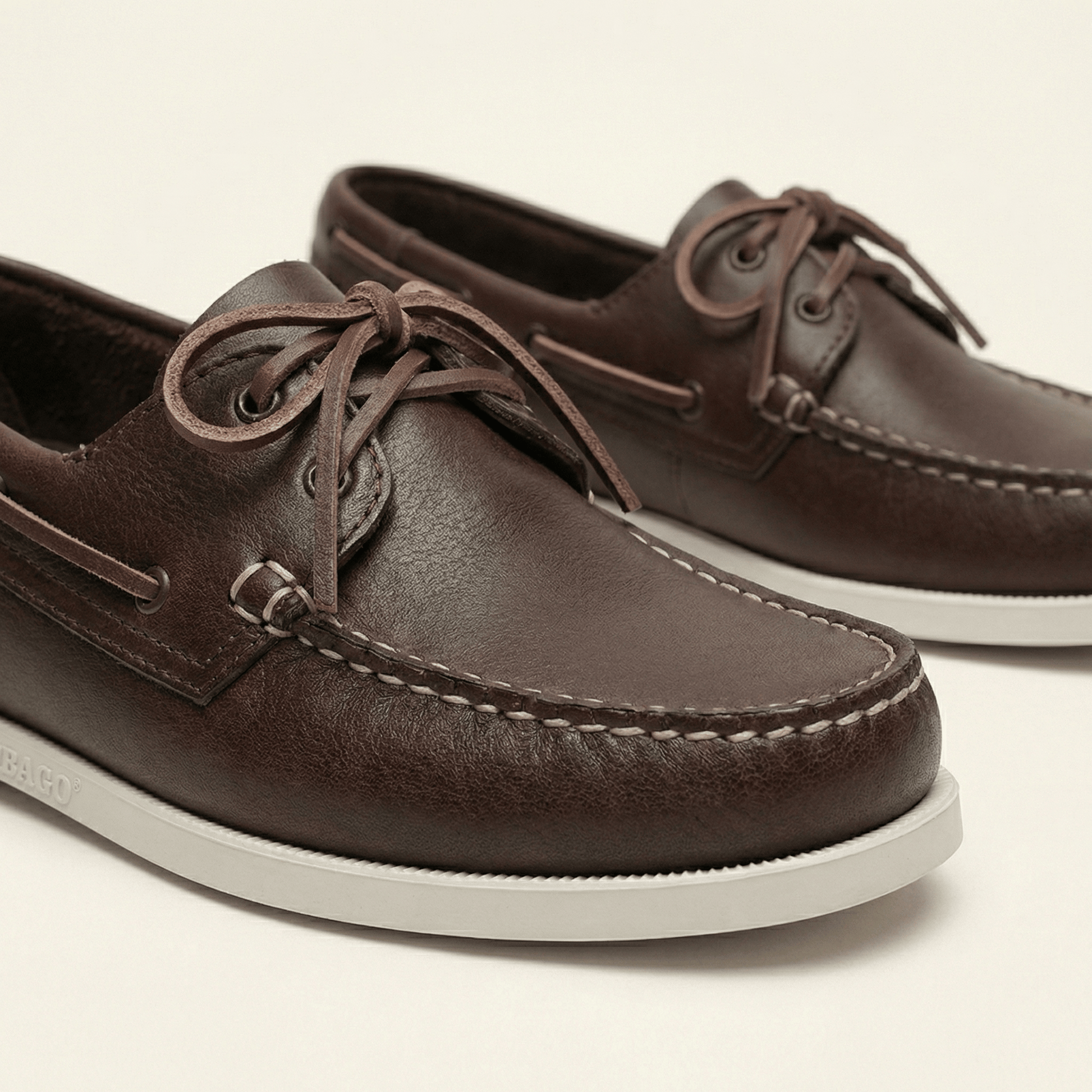 Mocassin Bateau Homme en Cuir