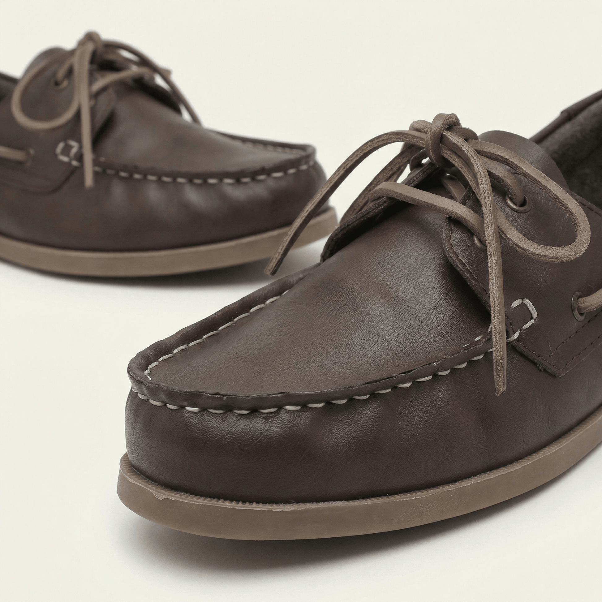 Mocassin Bateau Homme en Cuir