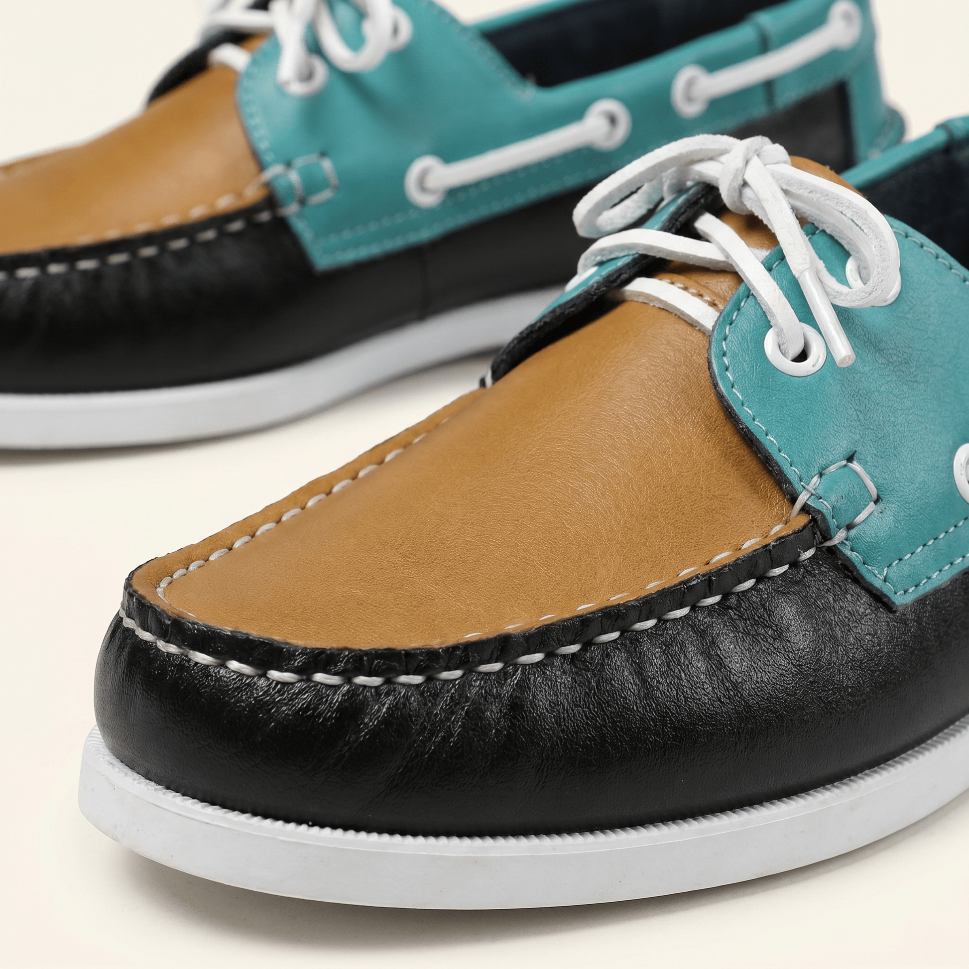 Mocassin Bateau Homme en Cuir