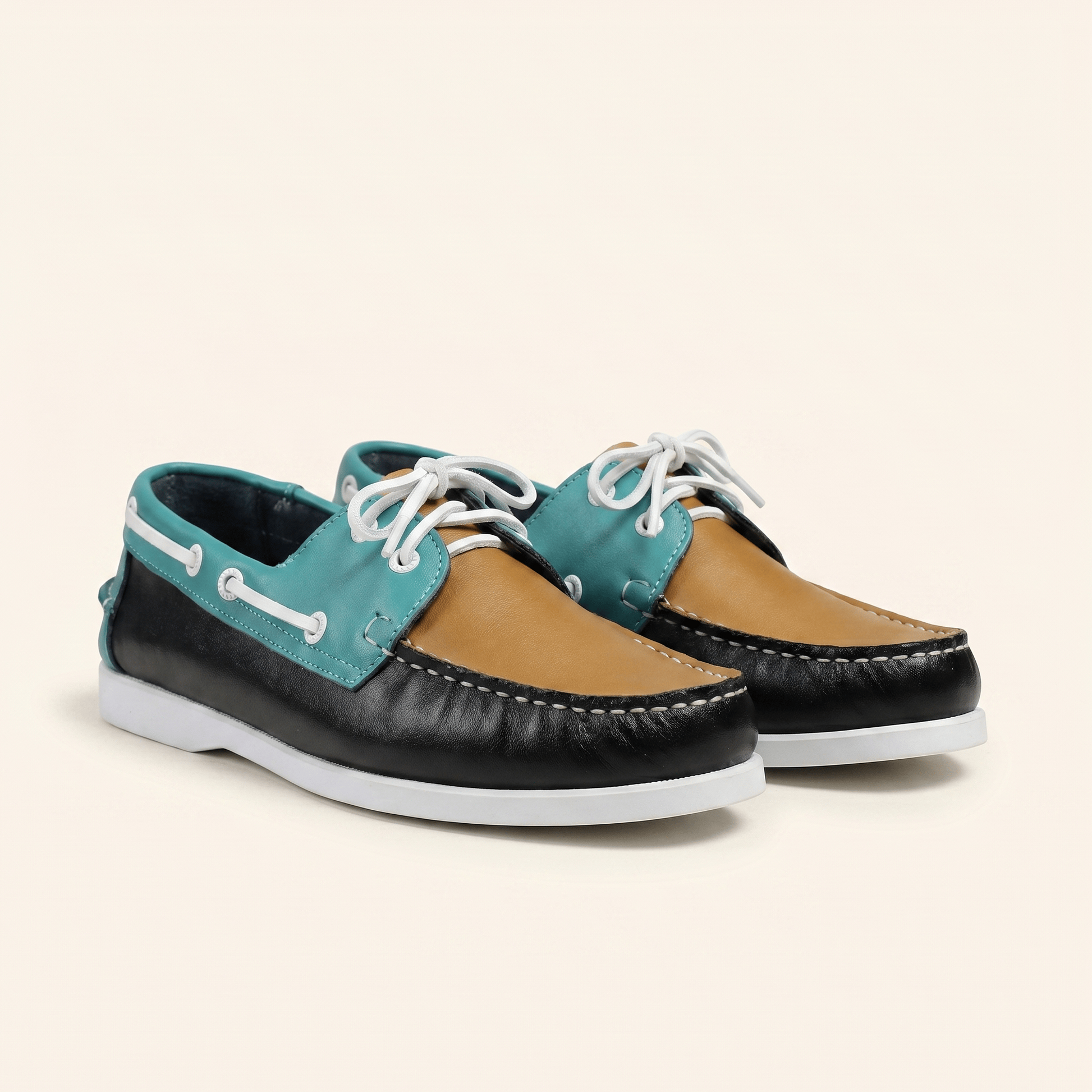 Mocassin Bateau Homme en Cuir