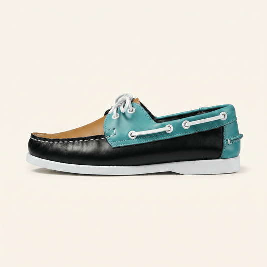 Mocassin Bateau Homme en Cuir