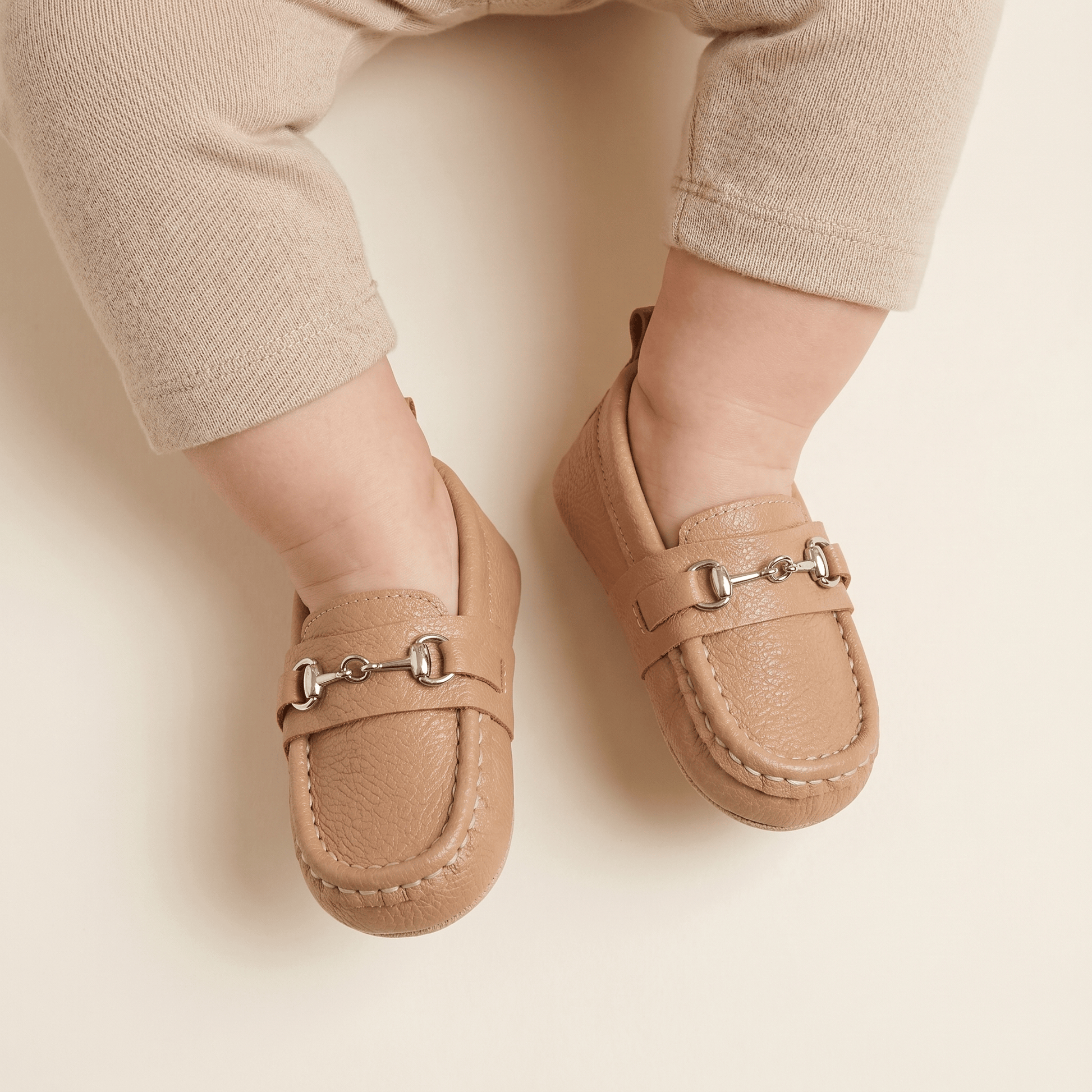 Mocassin Bébé à Mors et Bande