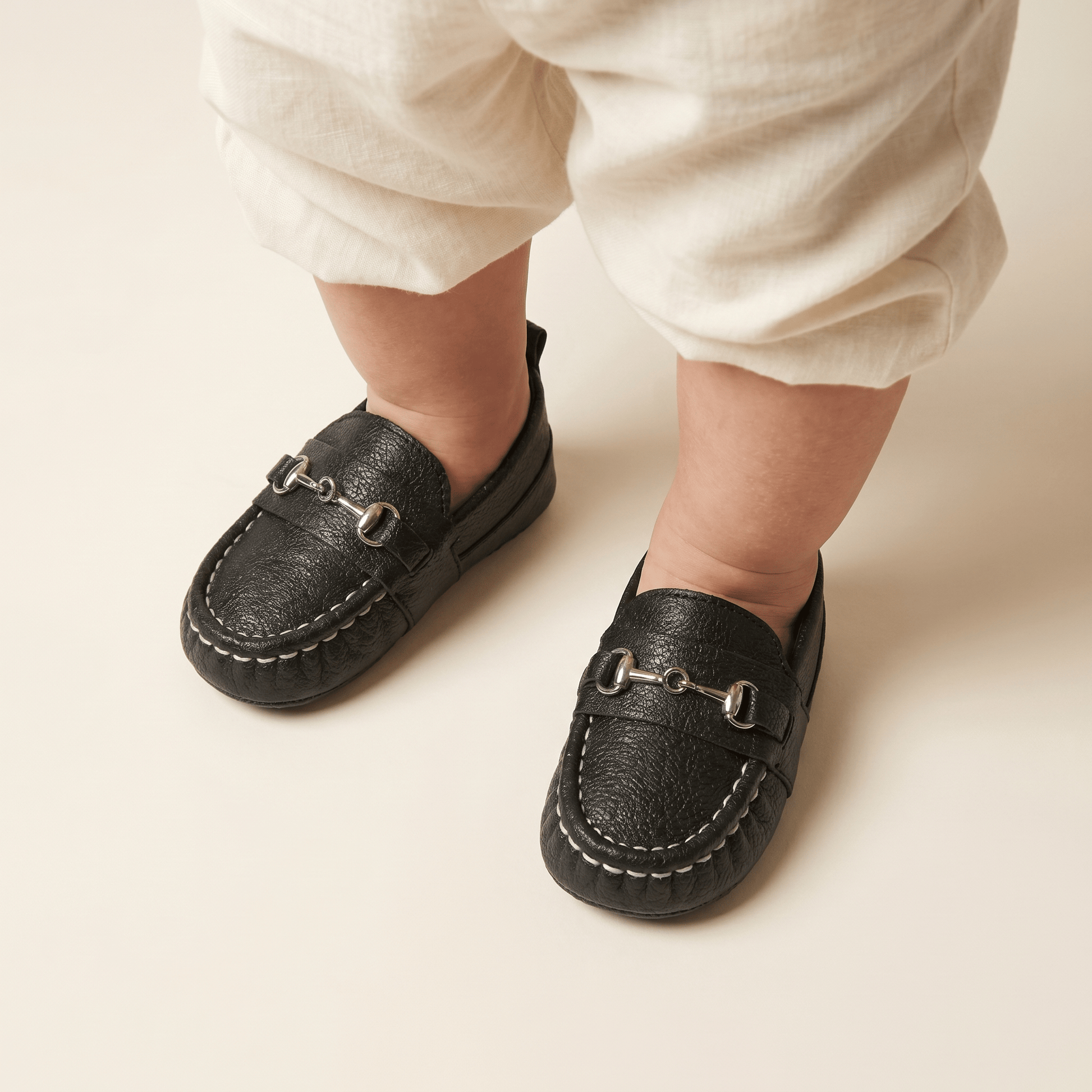 Mocassin Bébé à Mors et Bande