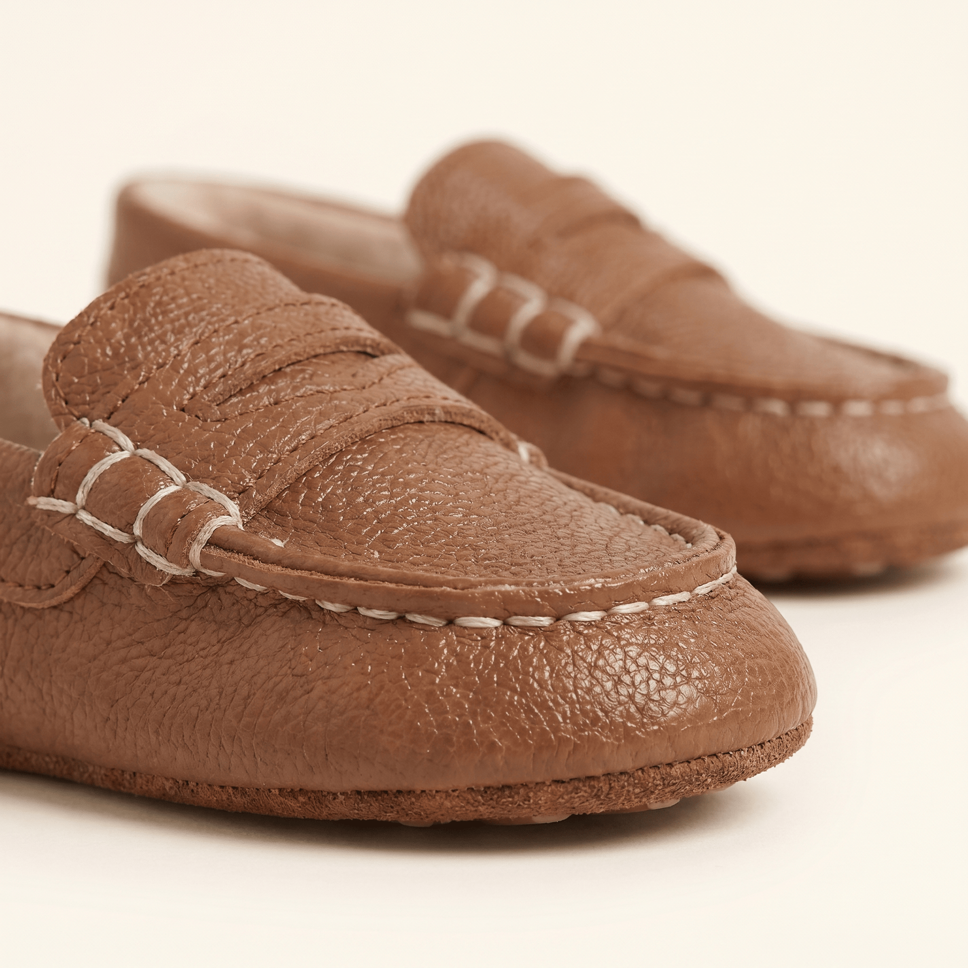 Mocassin Bébé Fourré à Bande