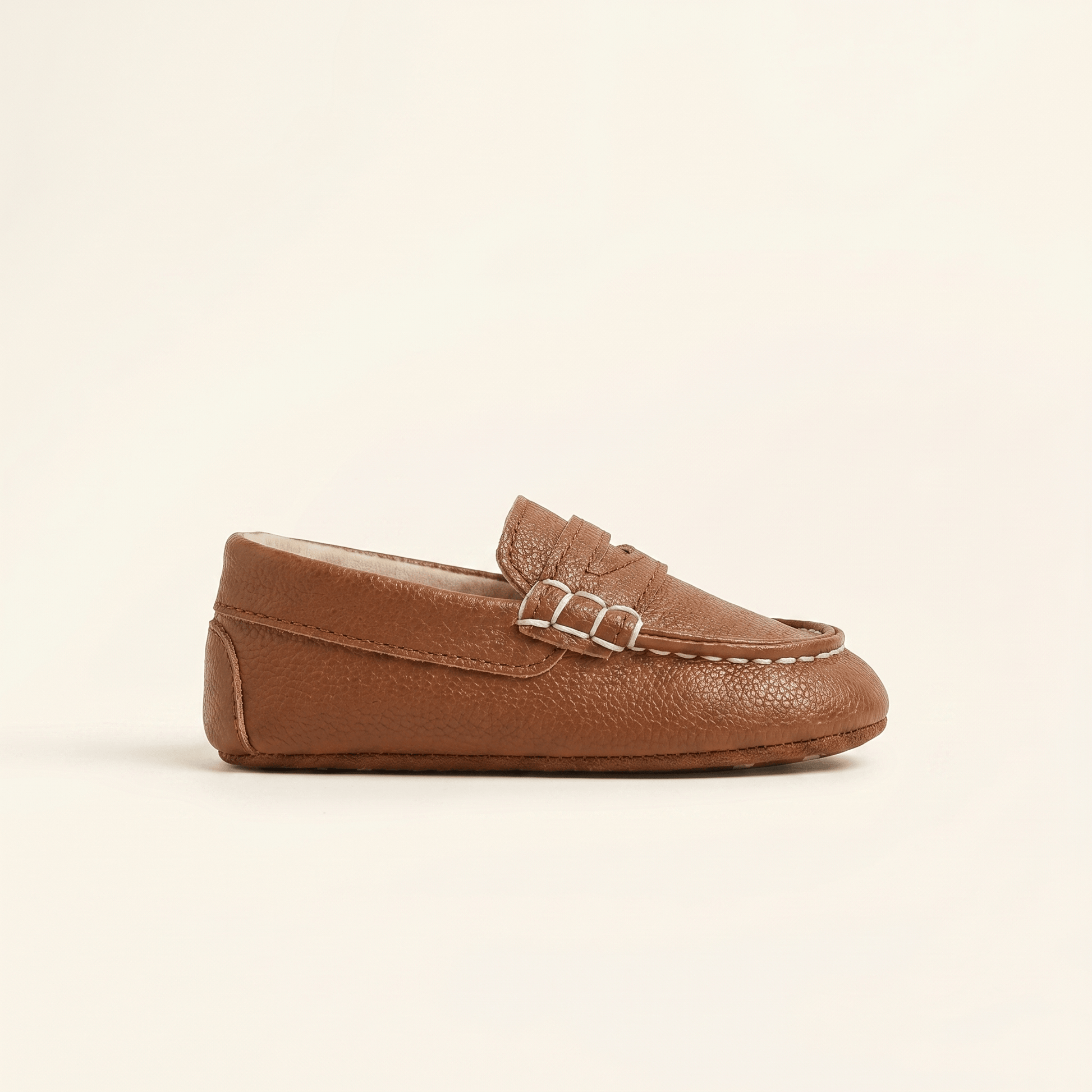 Mocassin Bébé Fourré à Bande