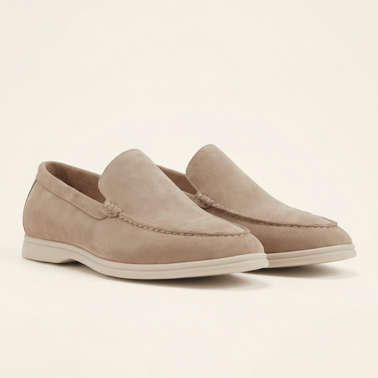 Mocassin Casual en Suédine à Semelle Confort