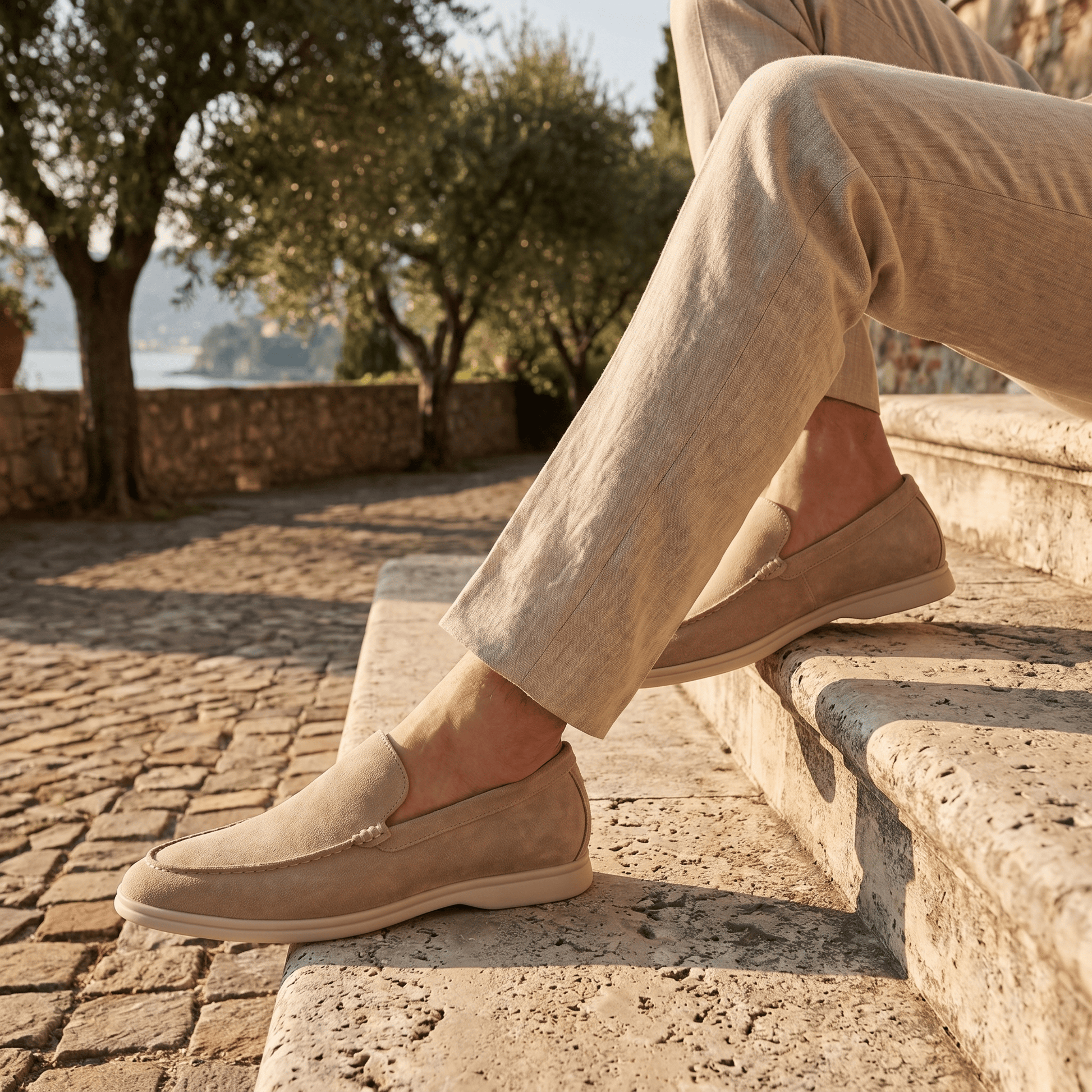 Mocassin Casual en Suédine à Semelle Confort