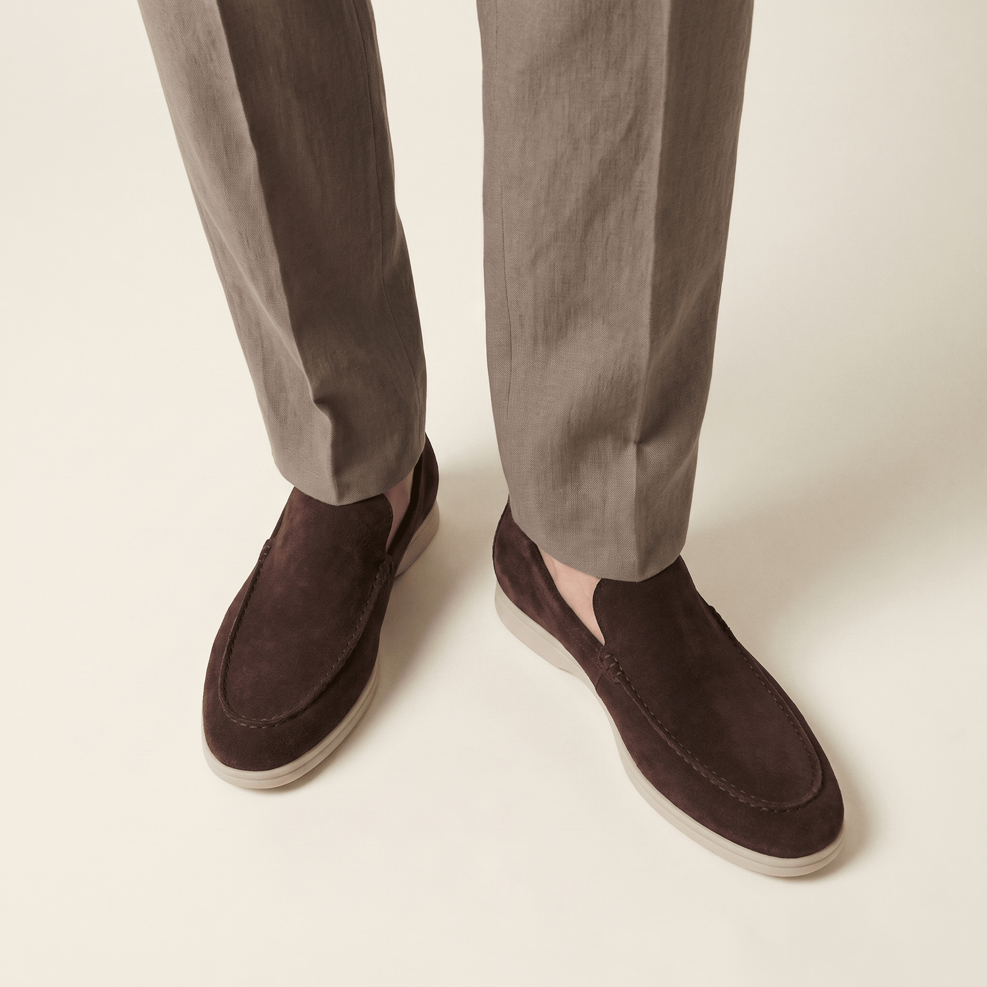 Mocassin Casual en Suédine à Semelle Confort