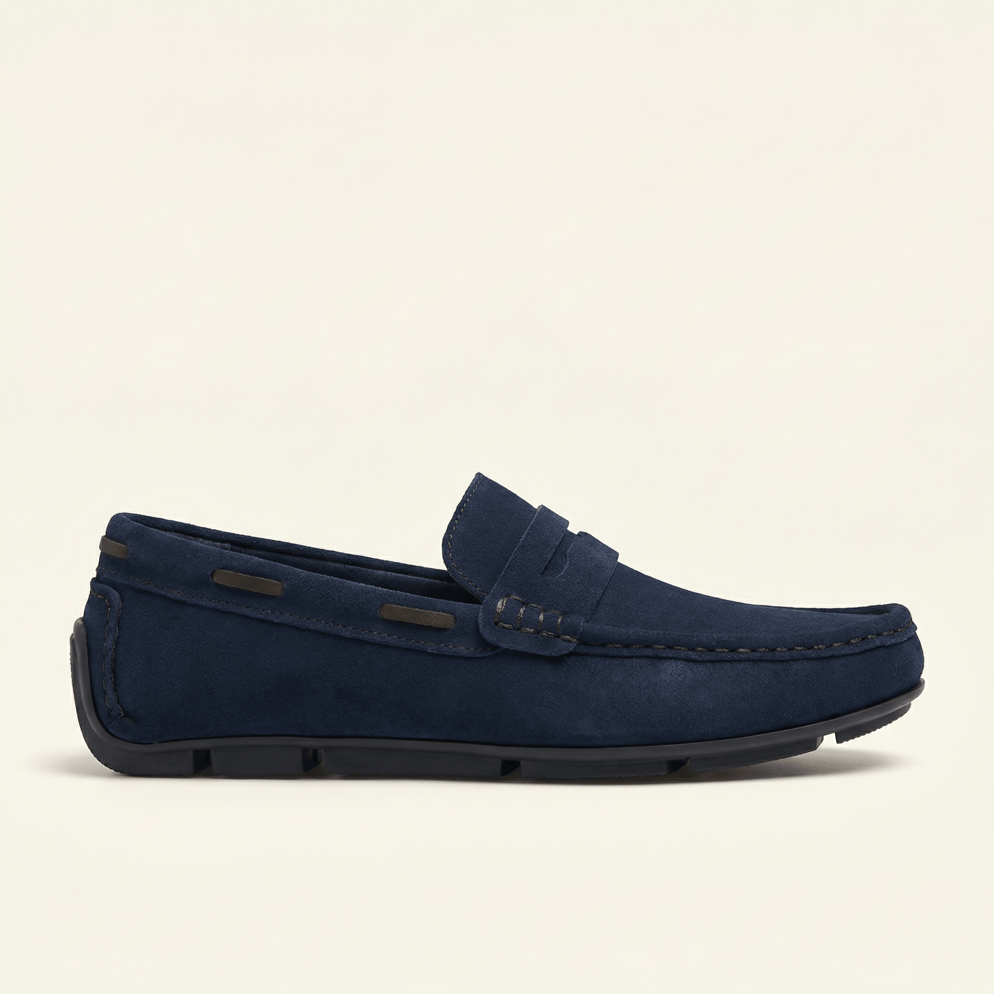 Mocassin en Daim Classique à Bande