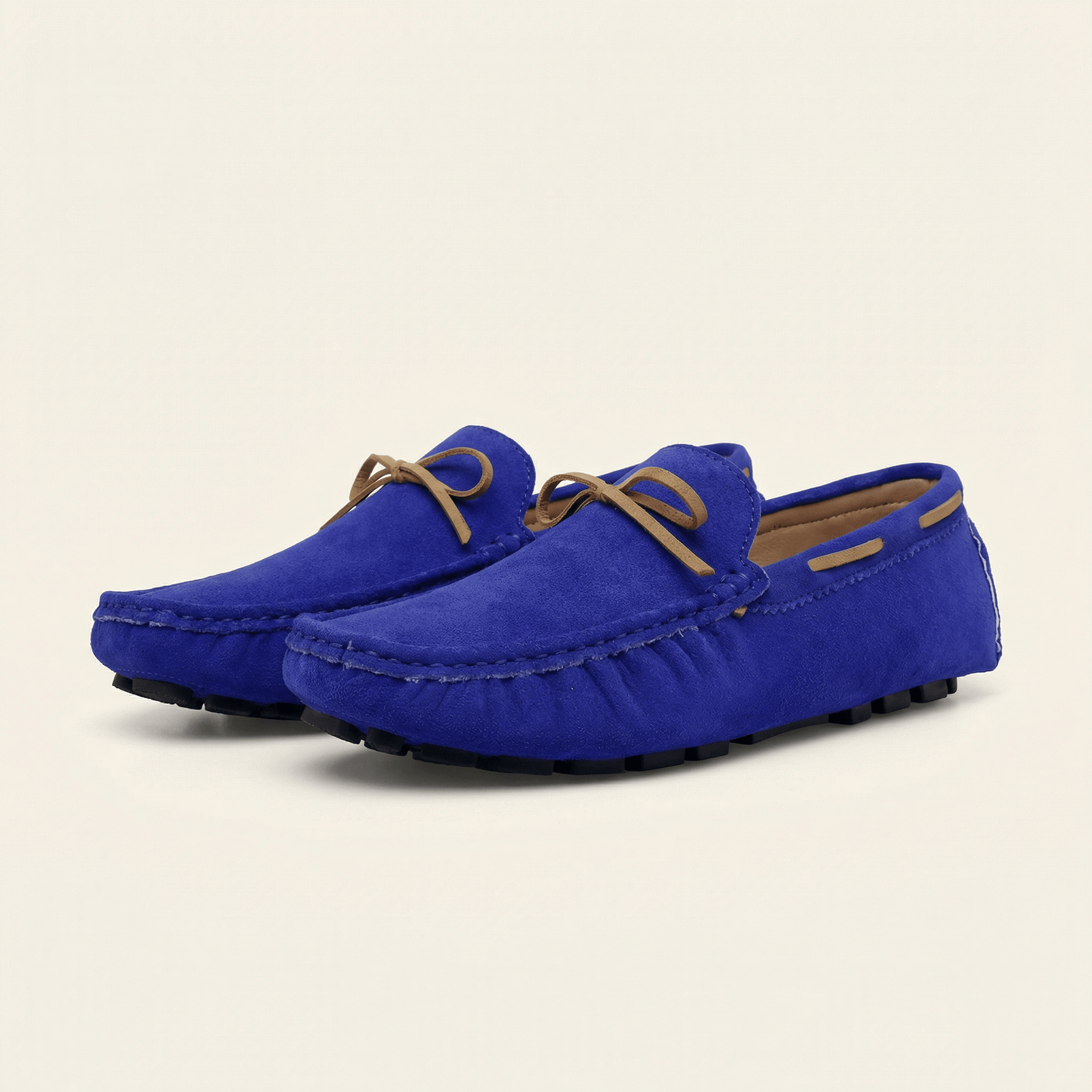 Mocassin Homme Classique de Conduite à Nœud