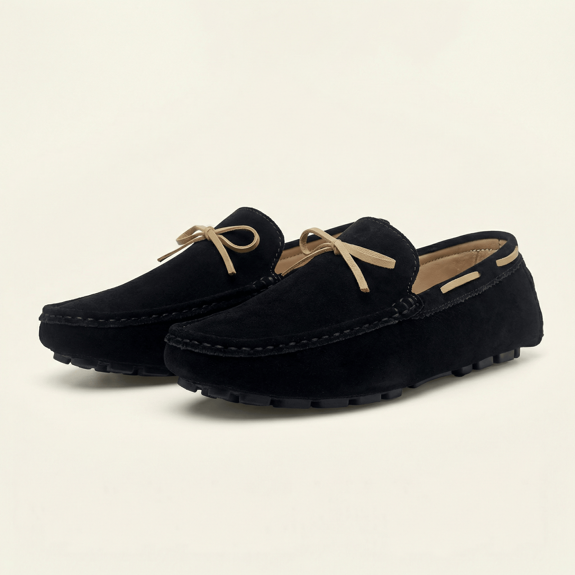 Mocassin Homme Classique de Conduite à Nœud