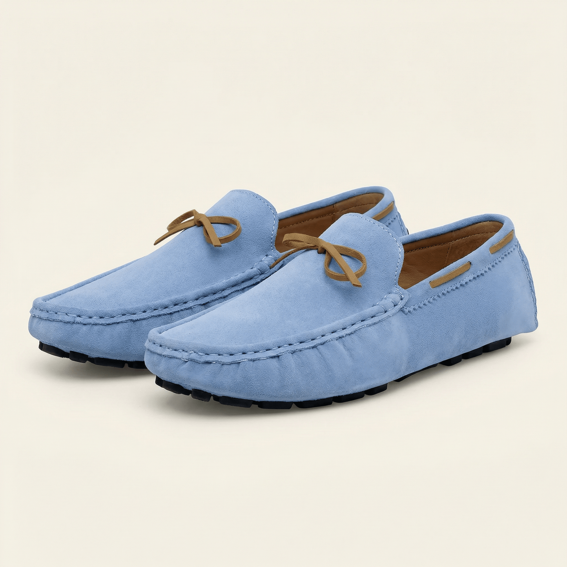 Mocassin Homme Classique de Conduite à Nœud