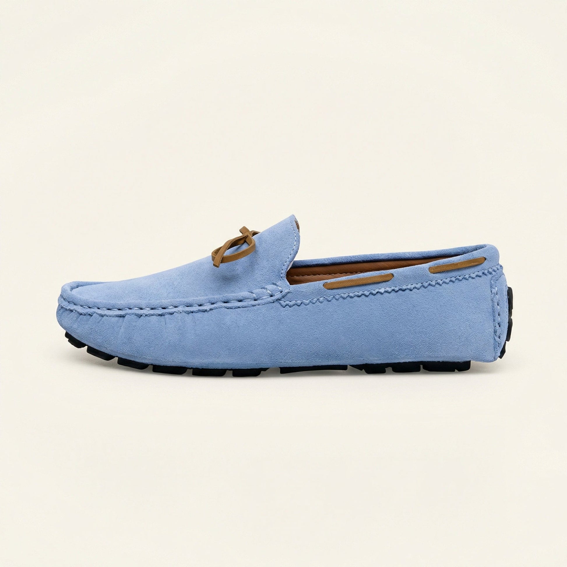 Mocassin Homme Classique de Conduite à Nœud