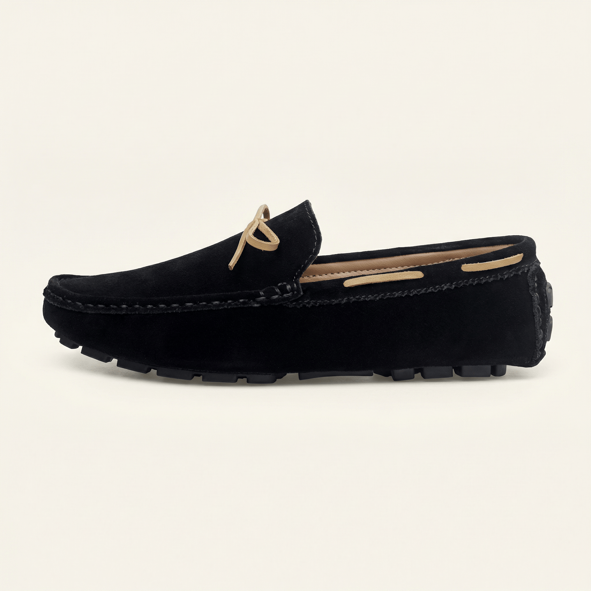 Mocassin Homme Classique de Conduite à Nœud