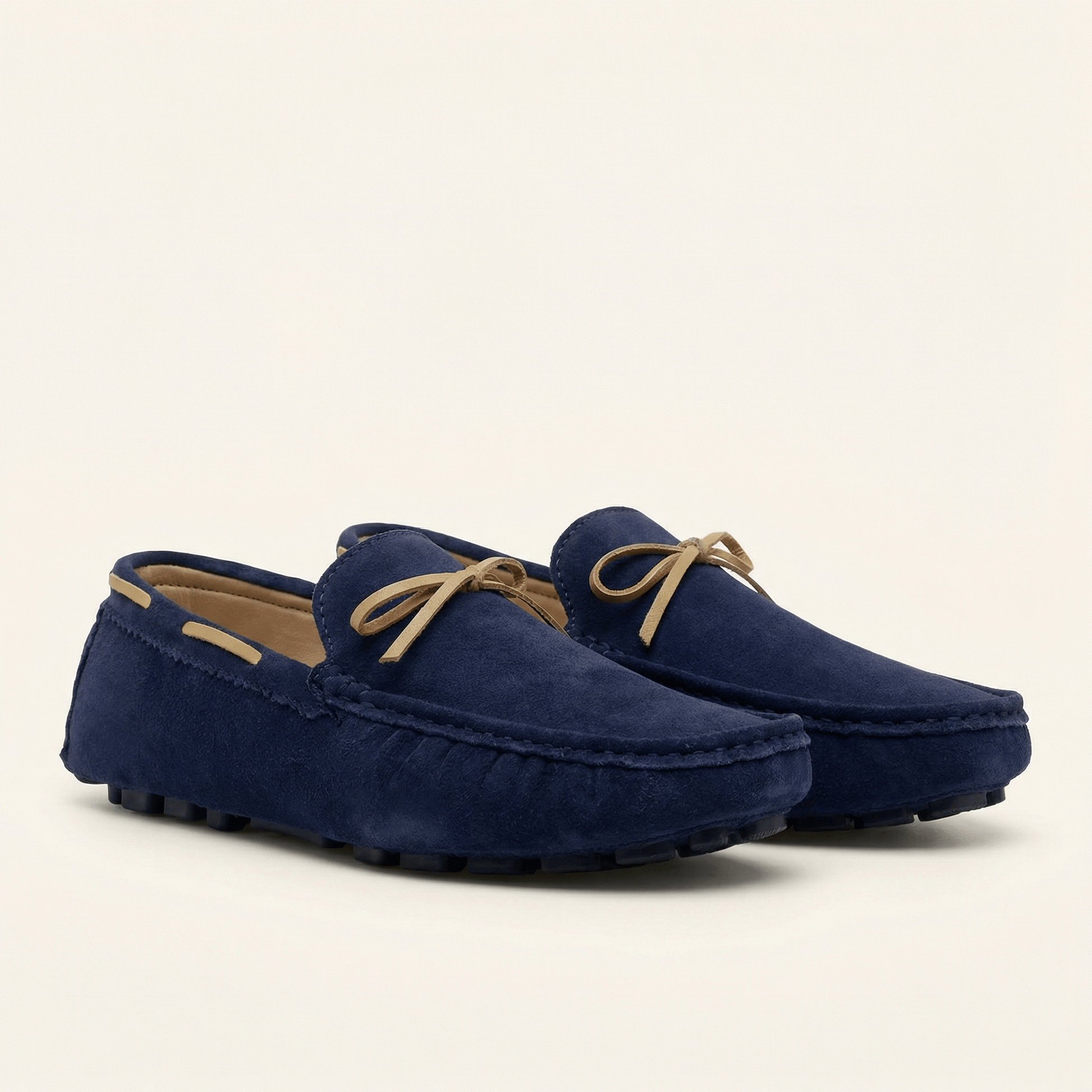 Mocassin Homme Classique de Conduite à Nœud