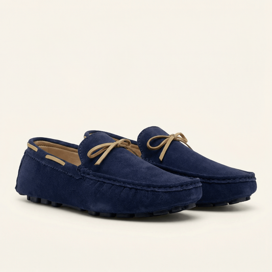 Mocassin Homme Classique de Conduite à Nœud