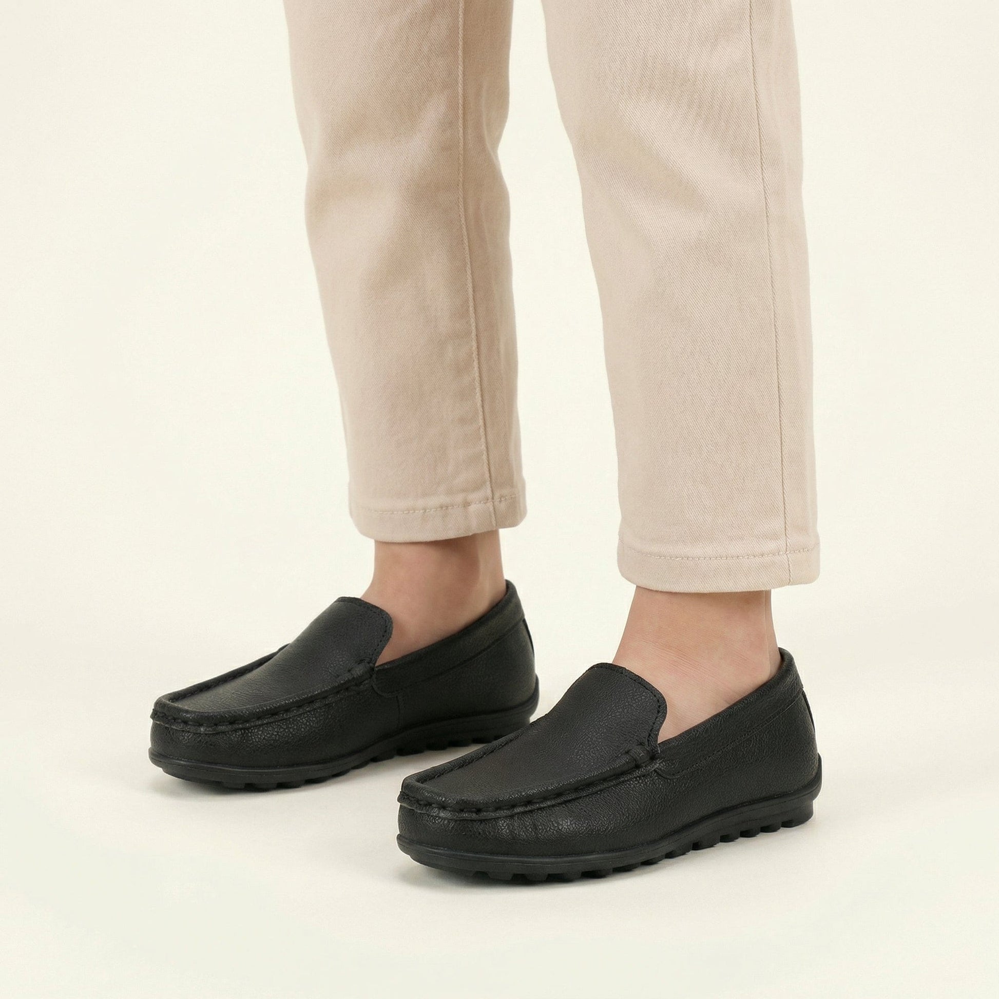 Mocassin Classique en Cuir pour Enfants