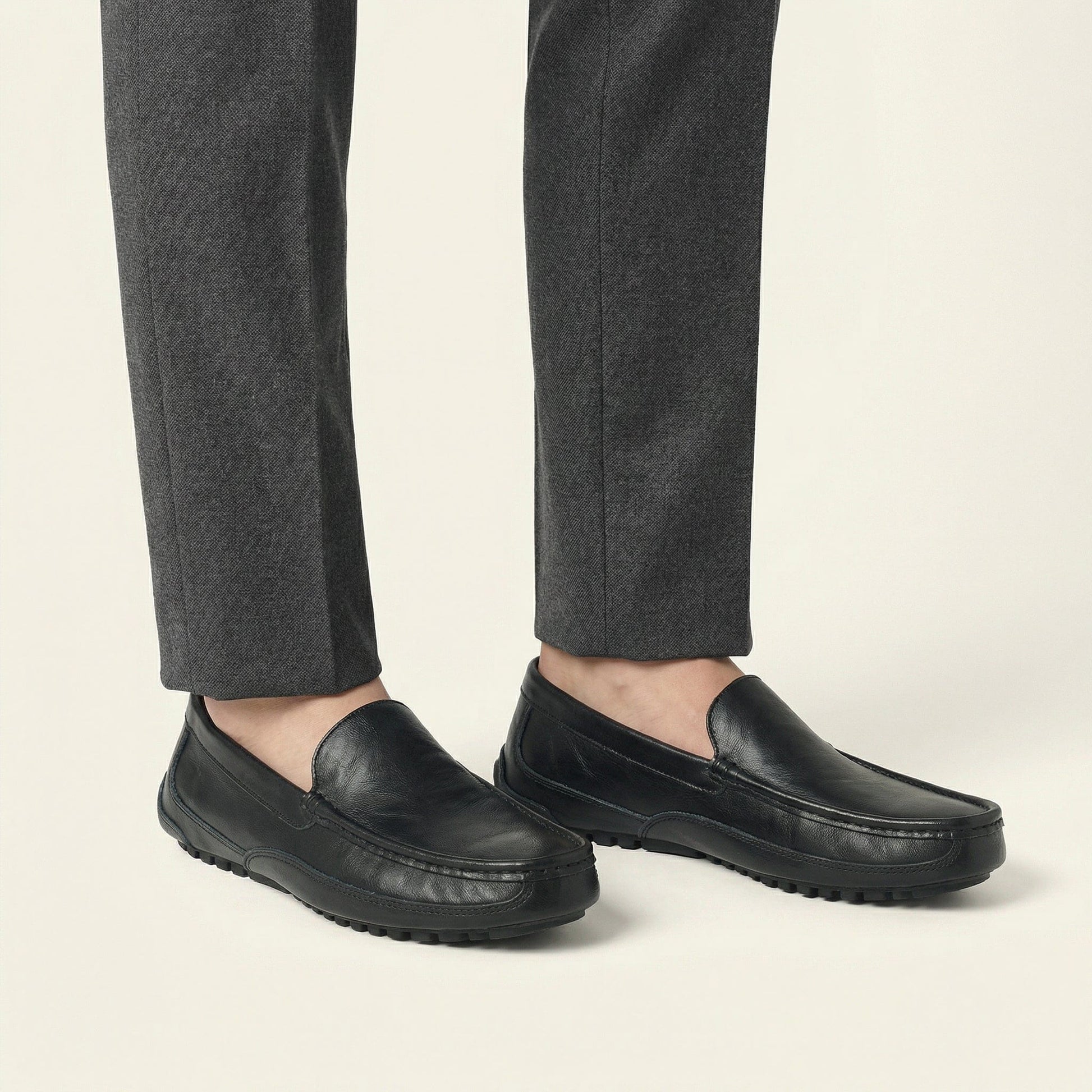 Mocassin de Conduite Homme en Cuir Souple