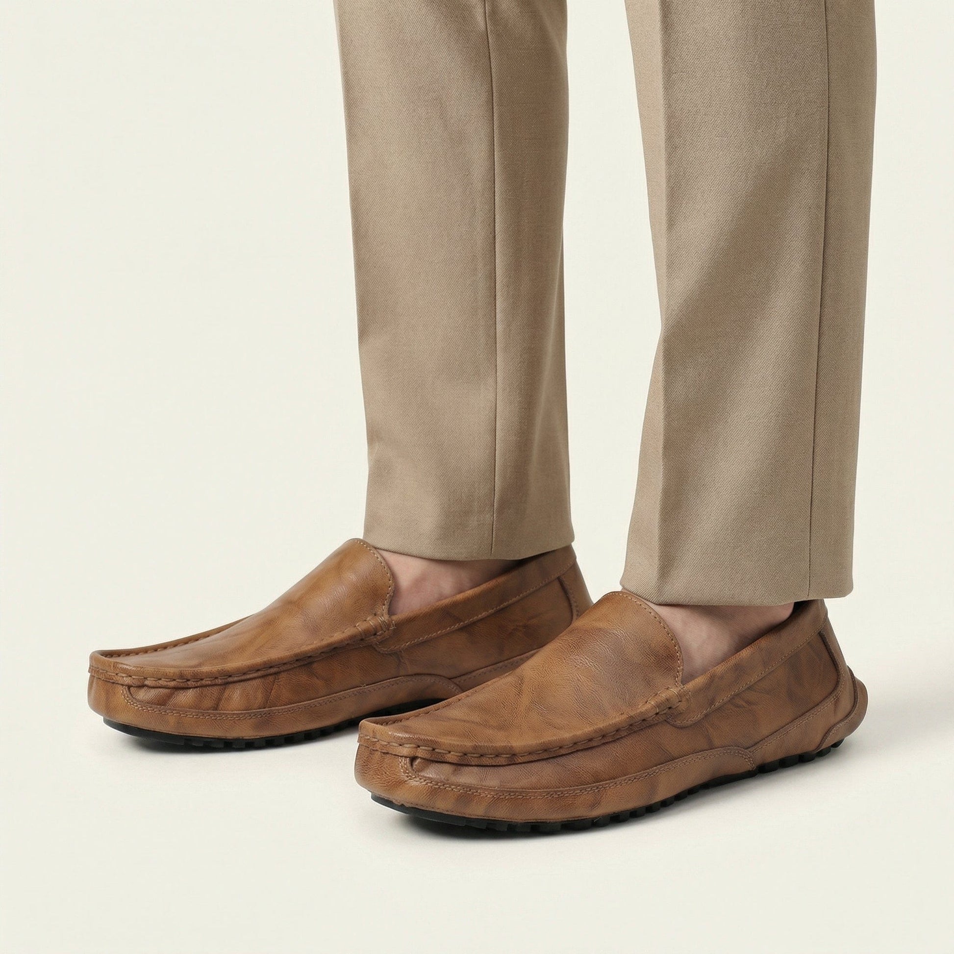 Mocassin de Conduite Homme en Cuir Souple