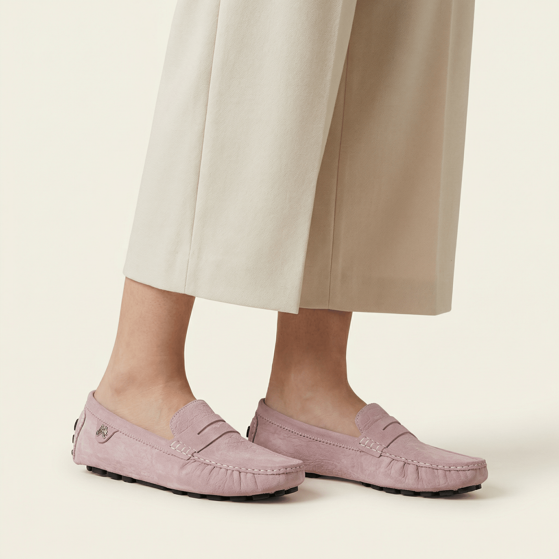 Mocassin Driver Souple avec Ornement Latéral