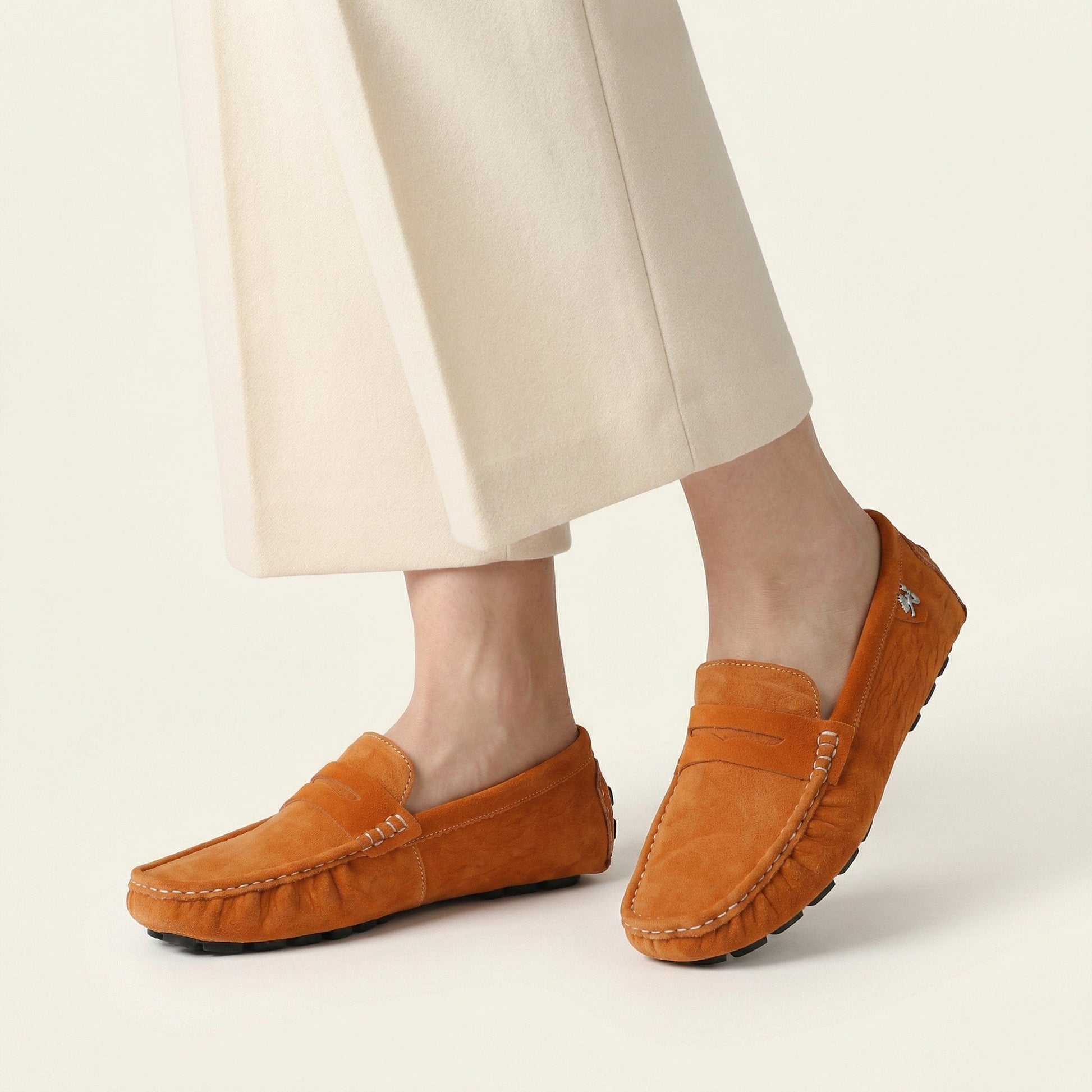 Mocassin Driver Souple avec Ornement Latéral