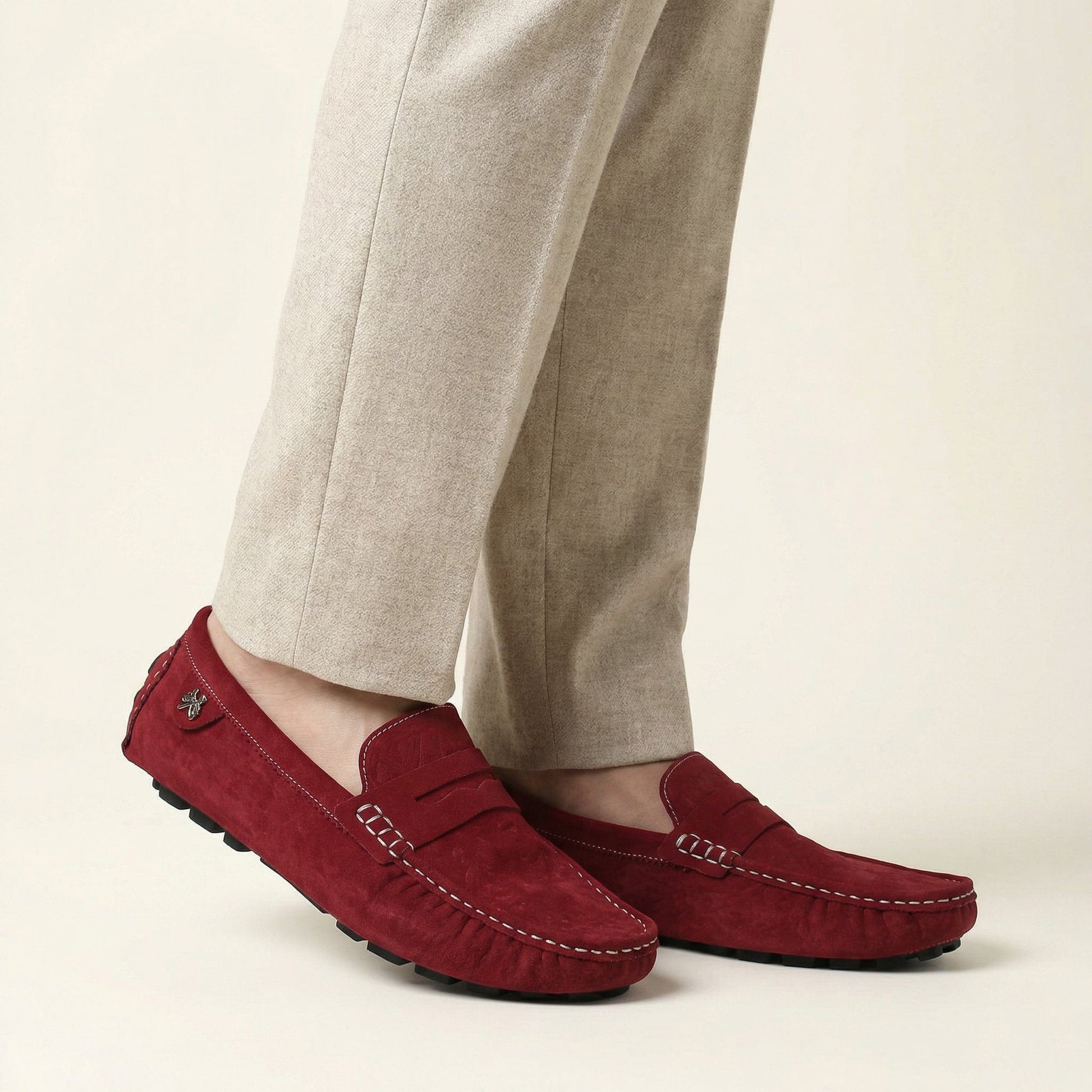 Mocassin Driver Souple avec Ornement Latéral