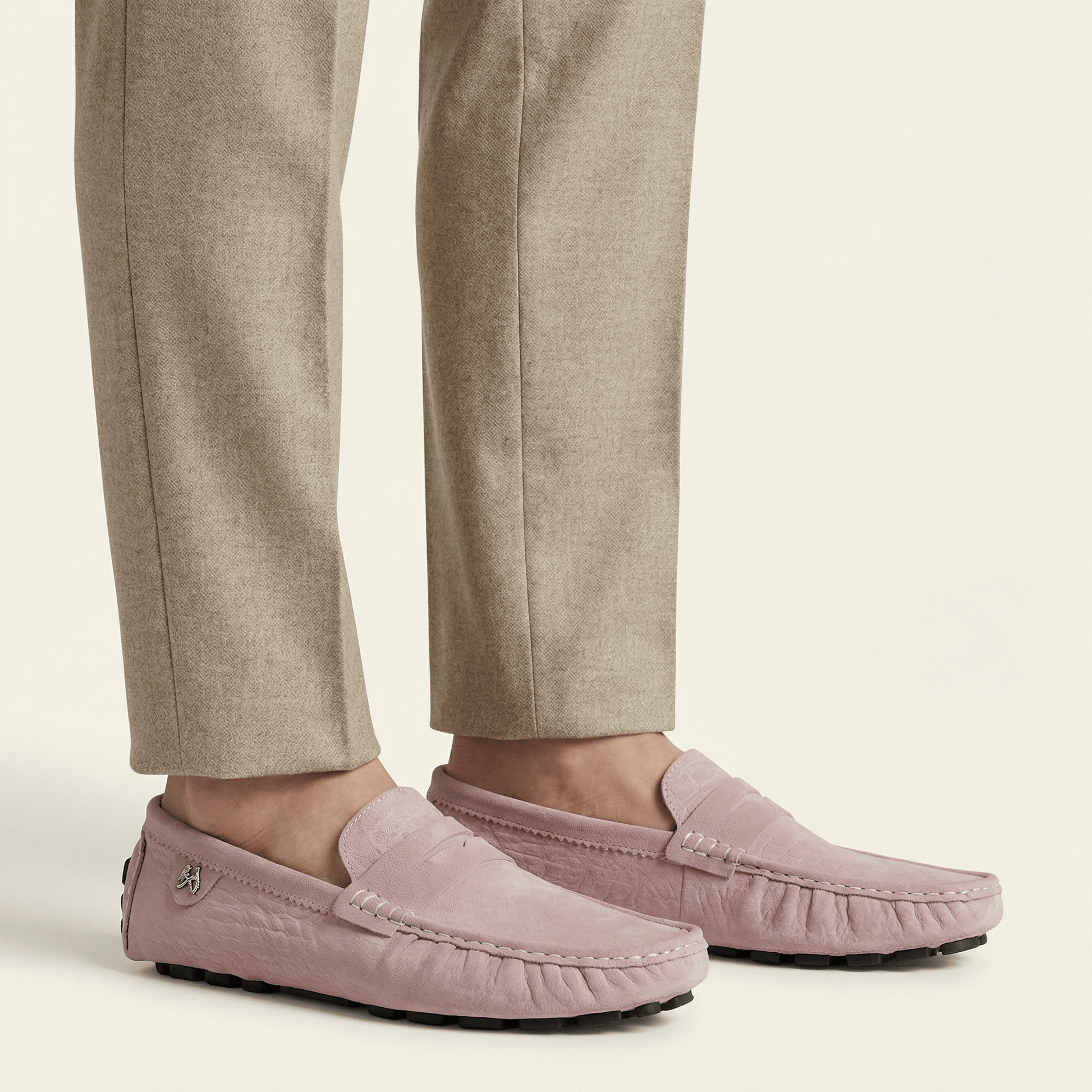 Mocassin Driver Souple avec Ornement Latéral