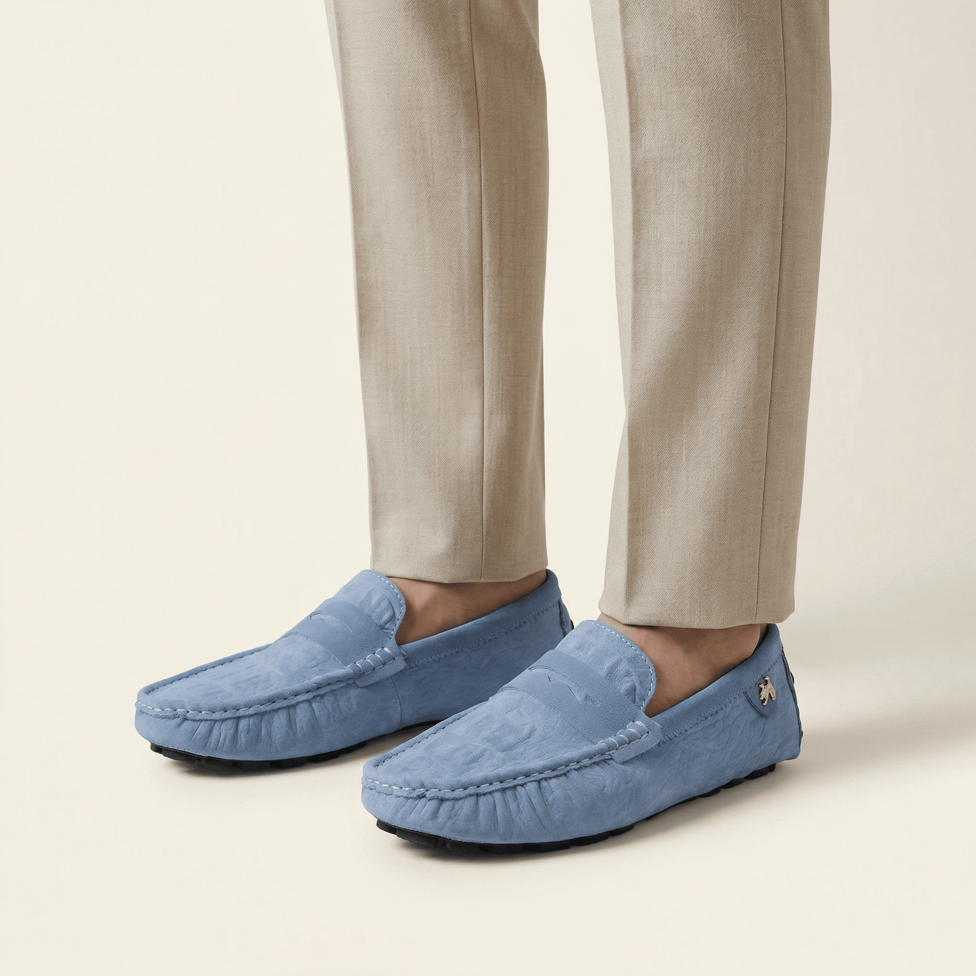 Mocassin Driver Souple avec Ornement Latéral