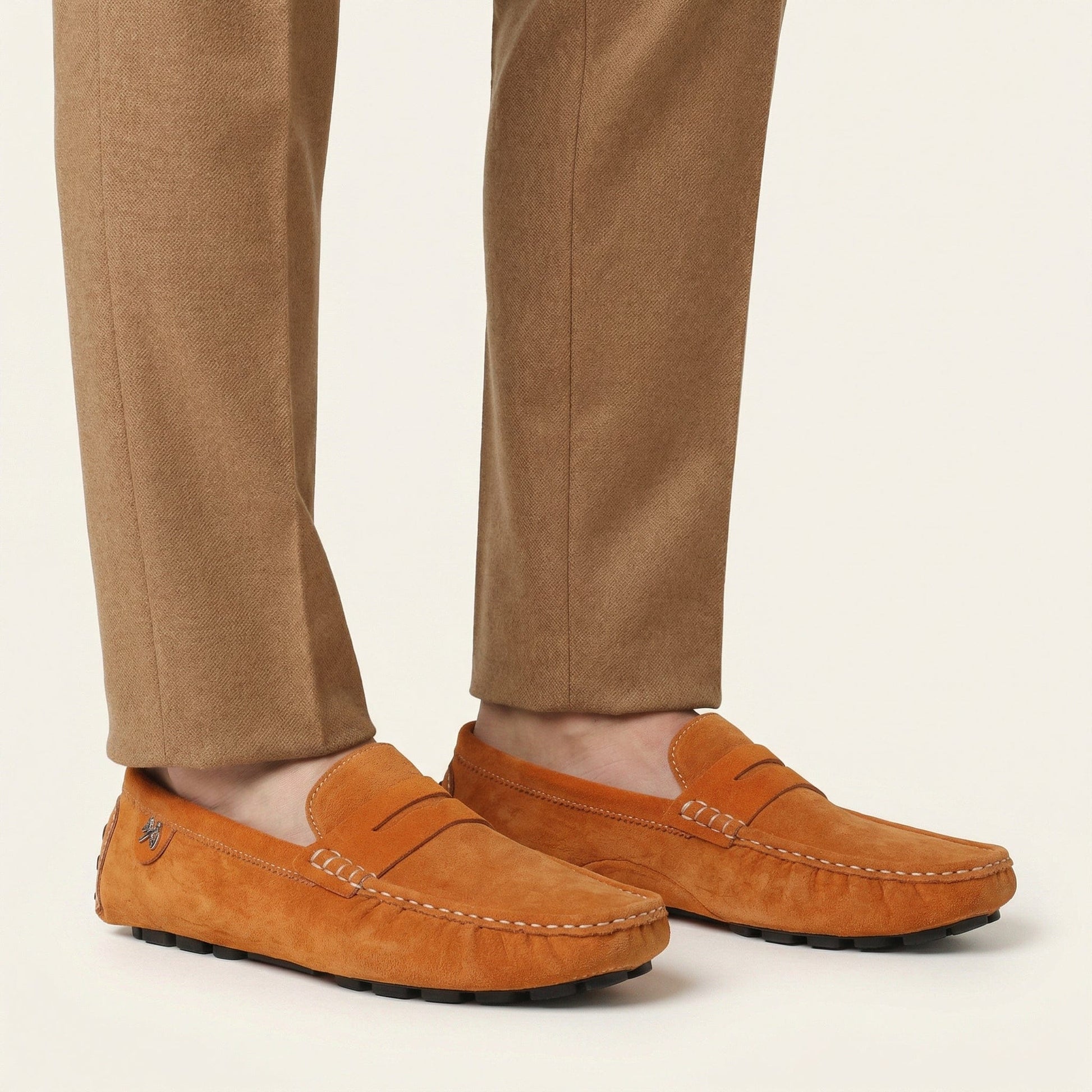 Mocassin Driver Souple avec Ornement Latéral