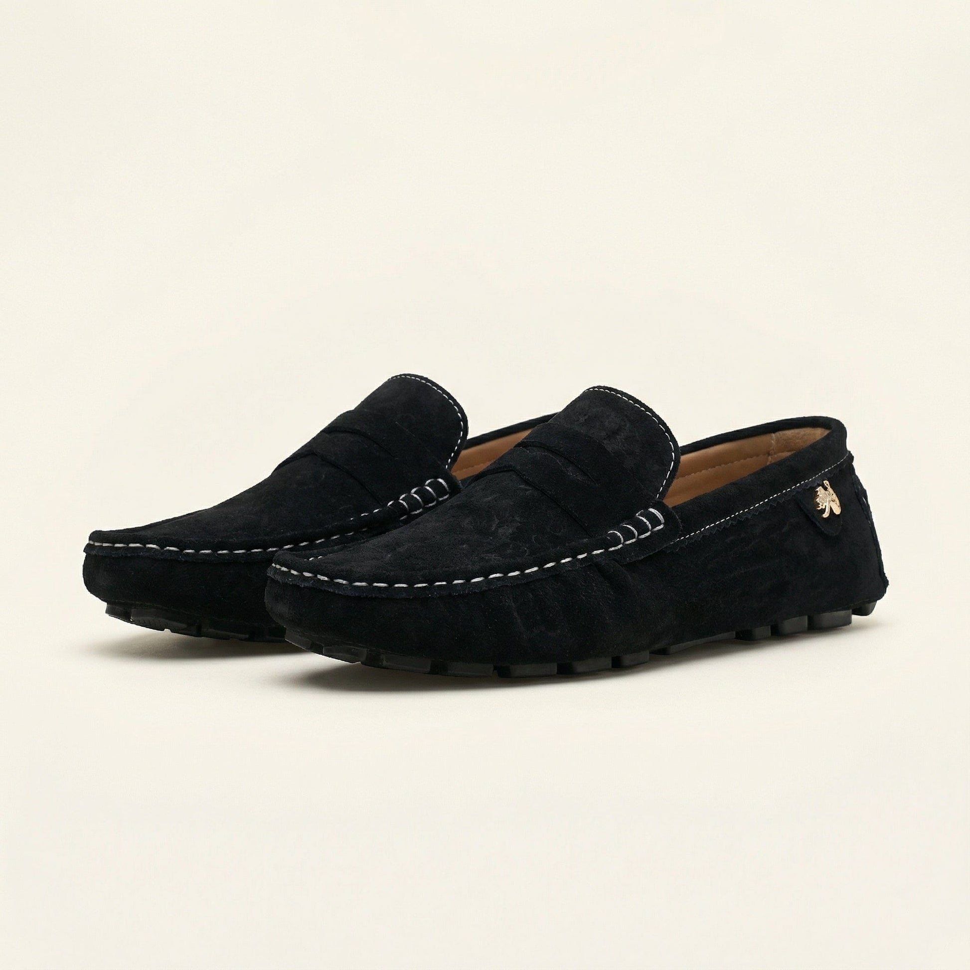 Mocassin Driver Souple avec Ornement Latéral