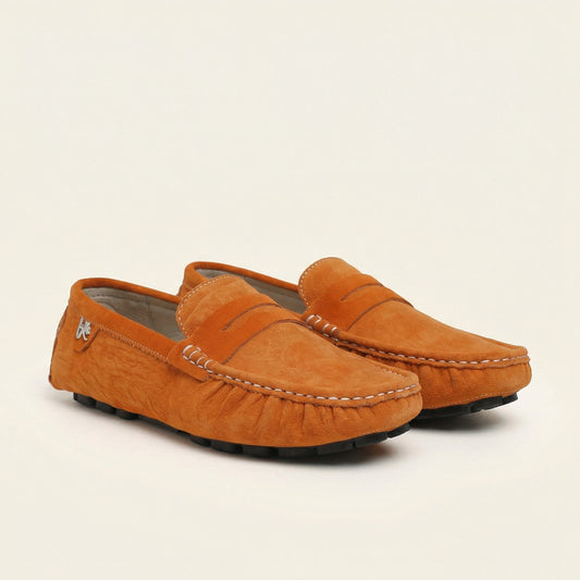 Mocassin Driver Souple avec Ornement Latéral