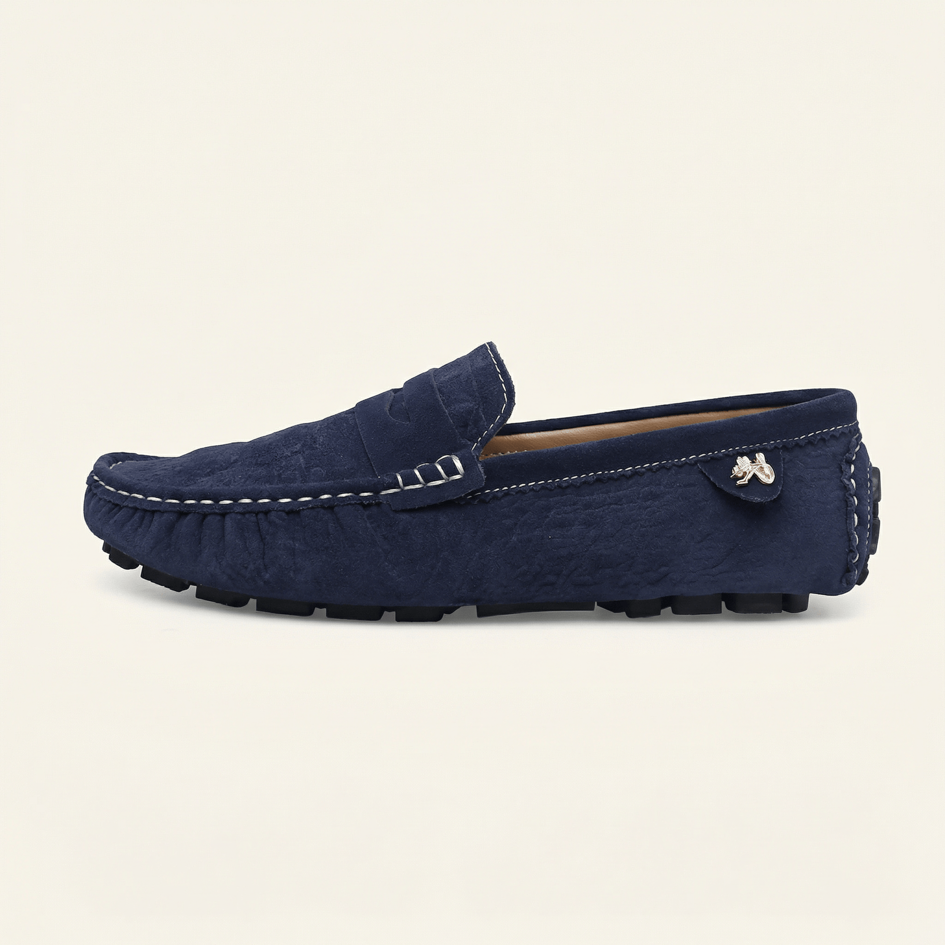 Mocassin Driver Souple avec Ornement Latéral