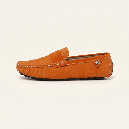 Mocassin Driver Souple avec Ornement Latéral