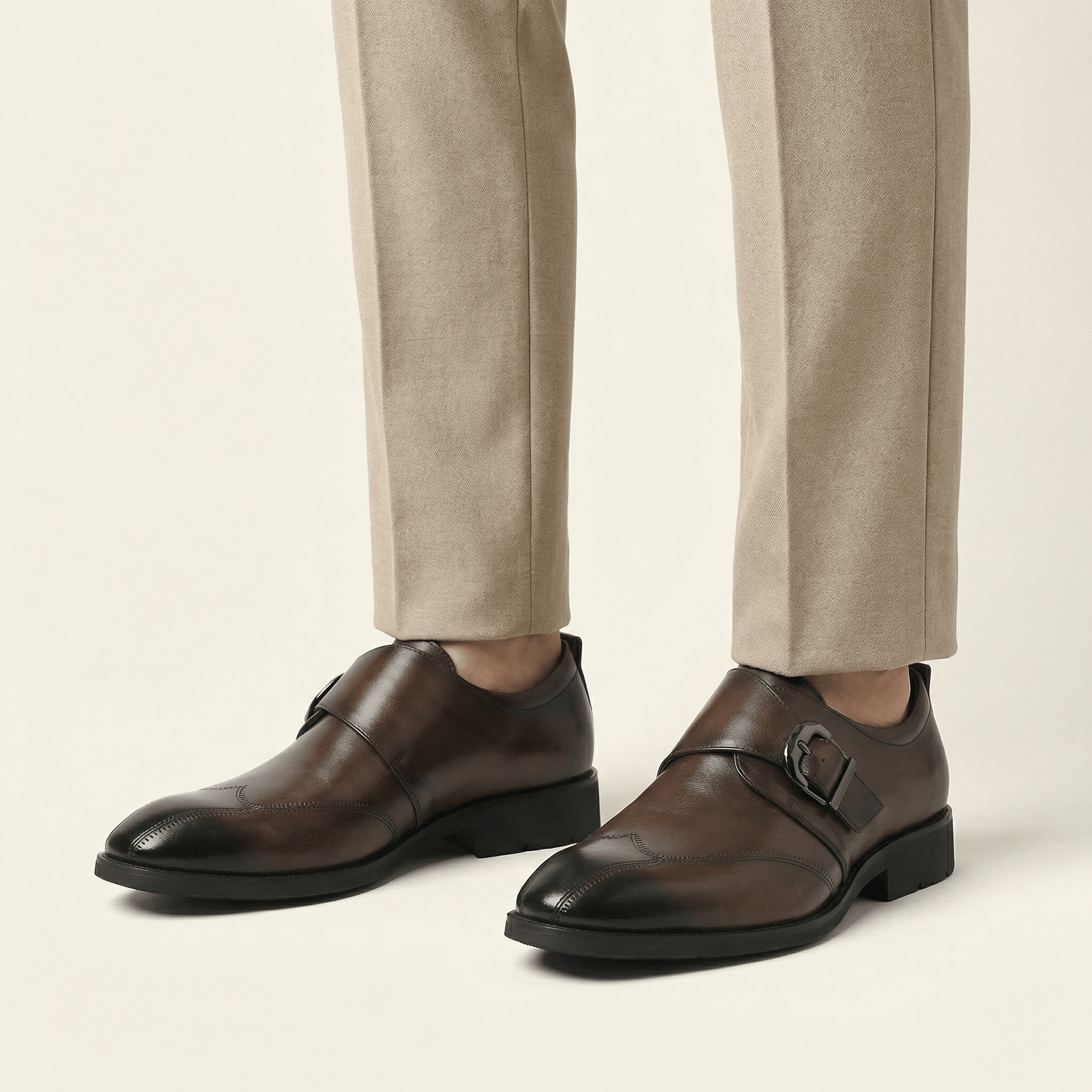 Mocassin Élégant à Boucle de Fermeture