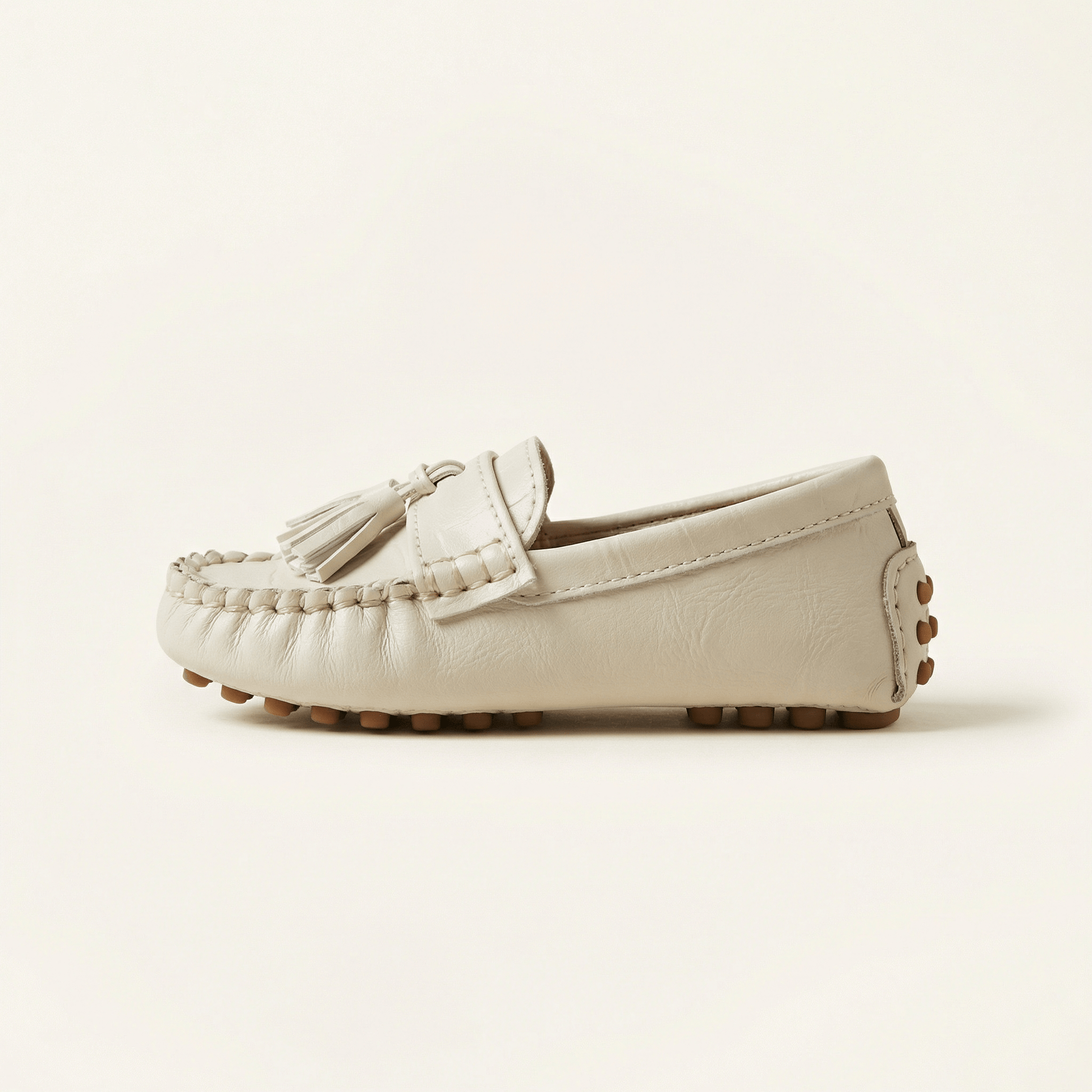 Mocassin Enfant à Glands à Picots