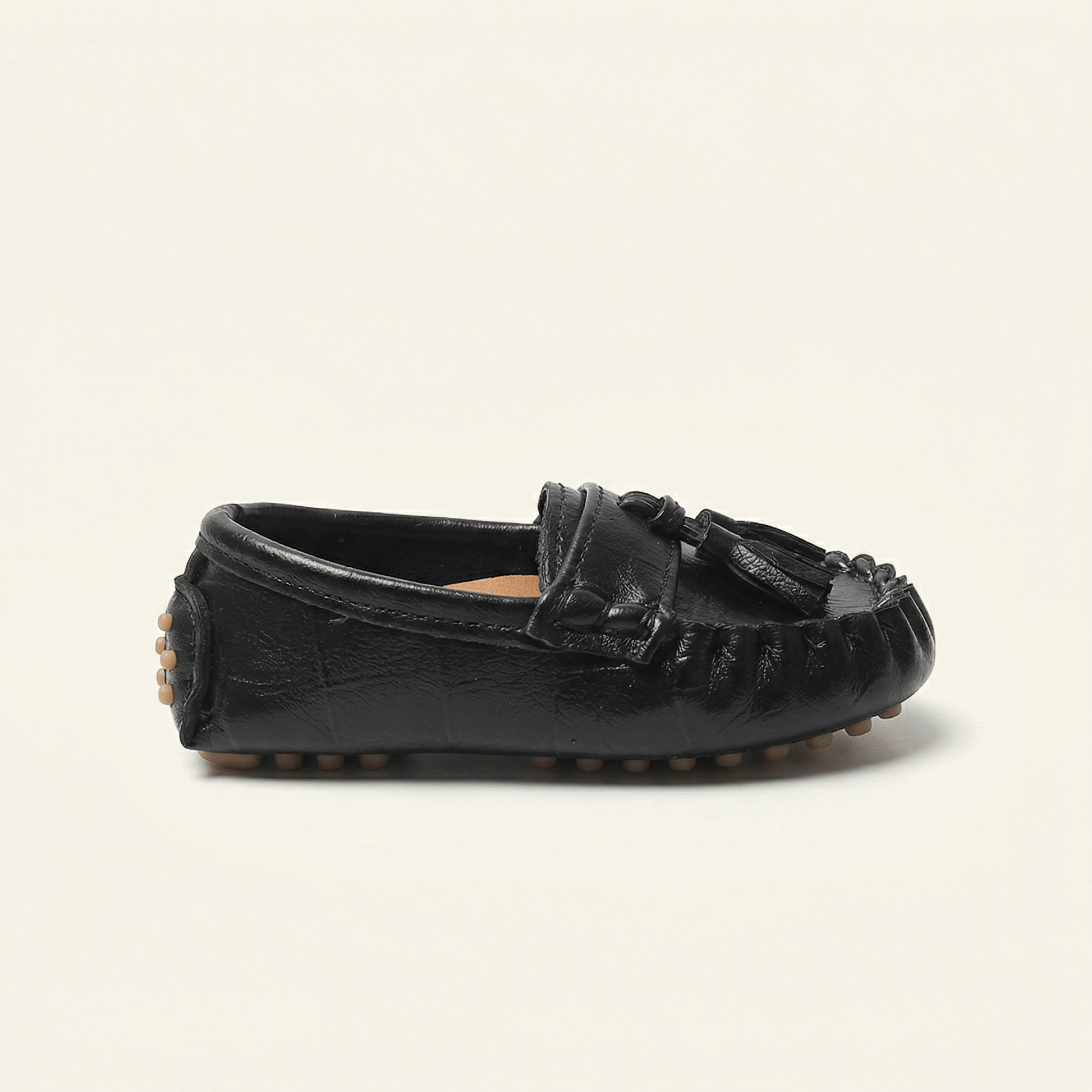 Mocassin Enfant à Glands à Picots
