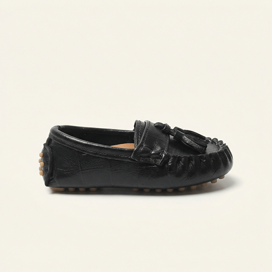 Mocassin Enfant à Glands à Picots