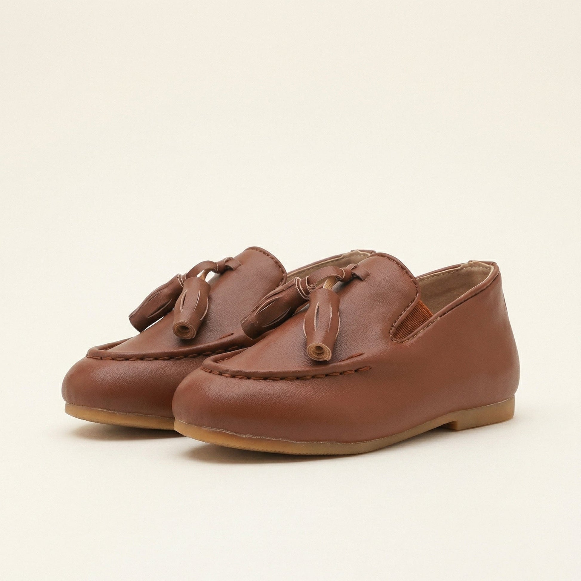 Mocassin Enfant à Pompons